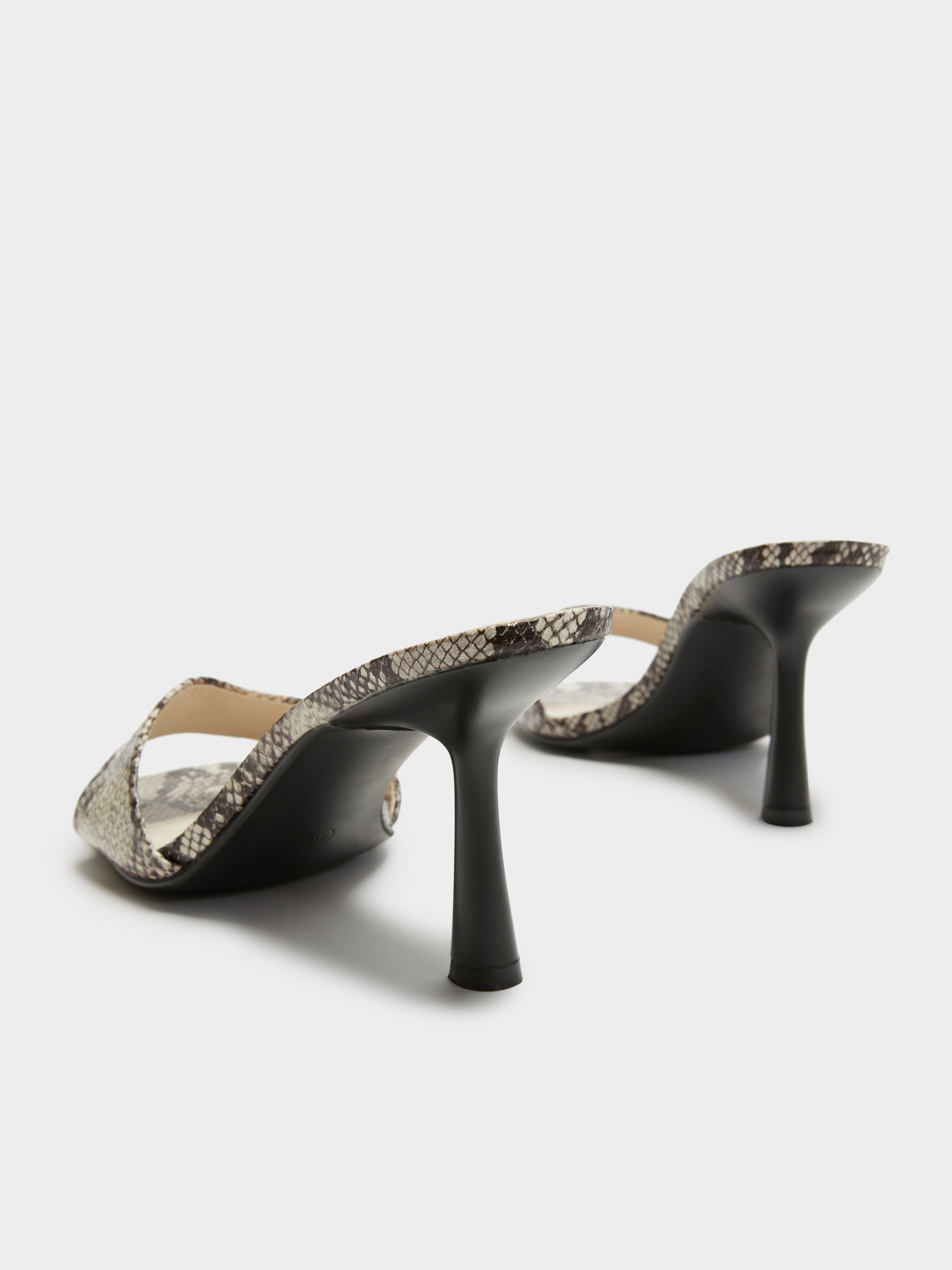 Cassia Heels in Snake