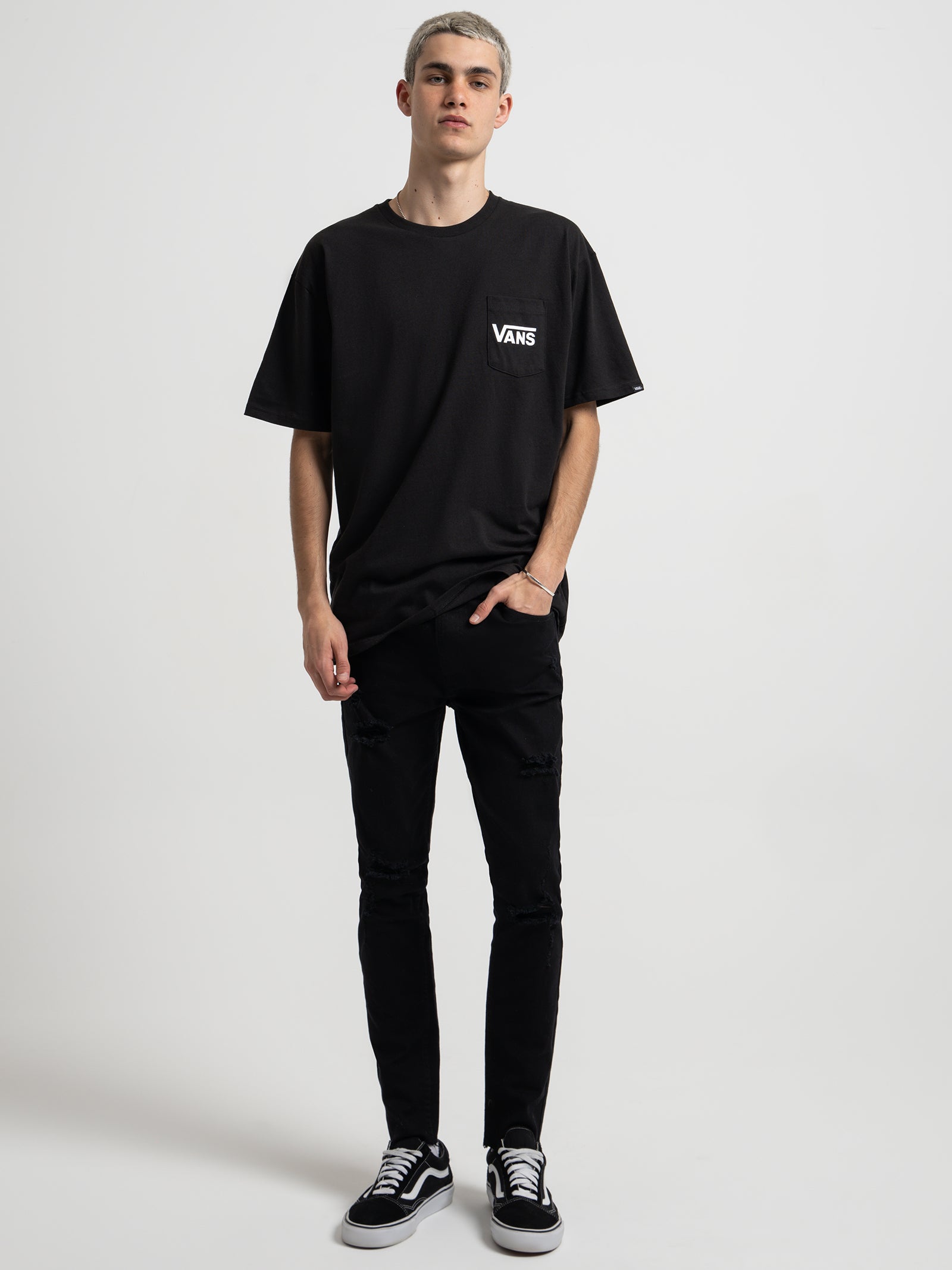 OTW Classic Back T-Shirt in Black