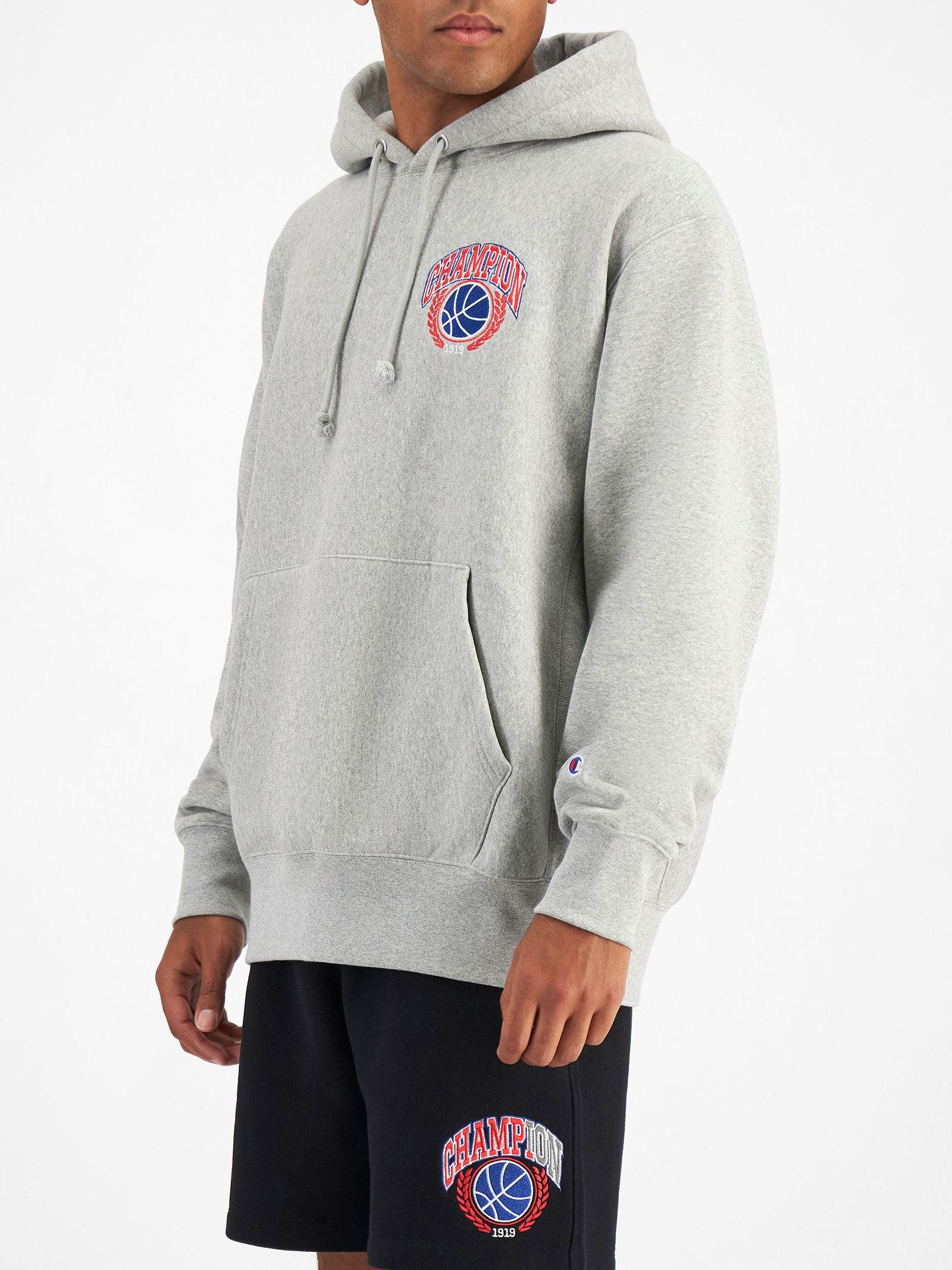 Reverse Weave Basketball Hoodie