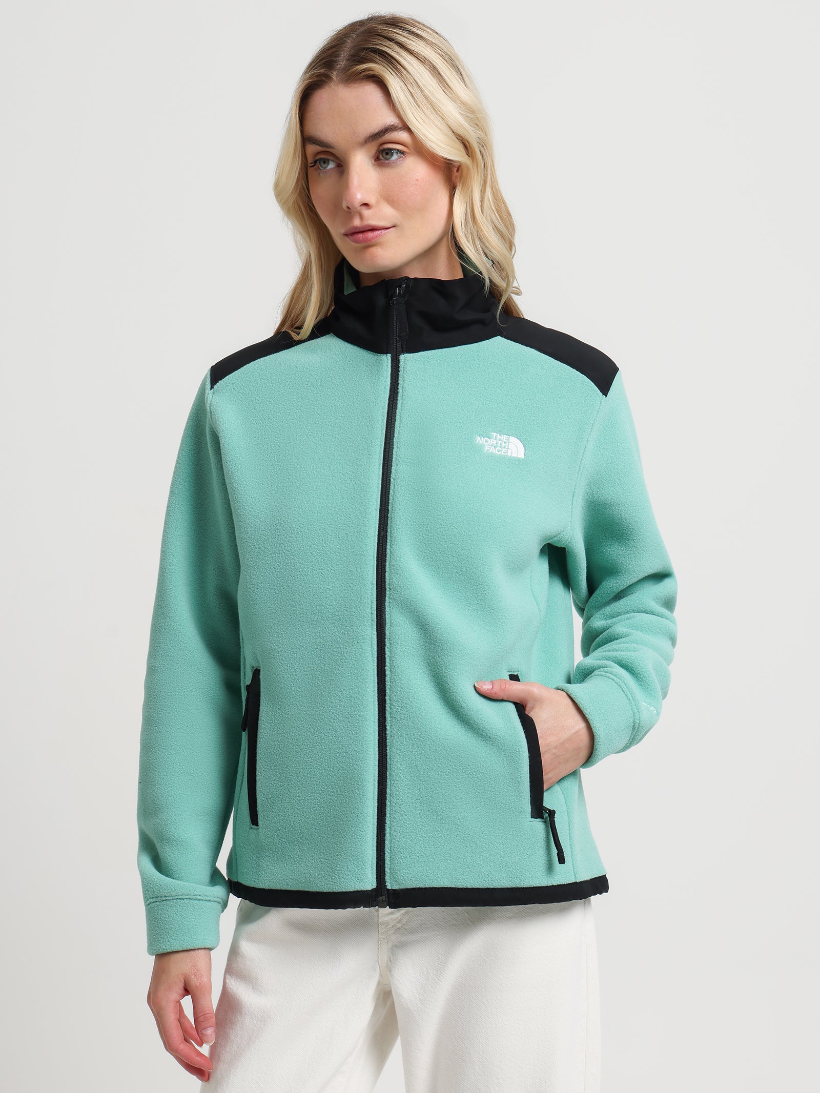 Alpine Polartec 200 Fleece Full-Zip Jacket in Wasabi Green