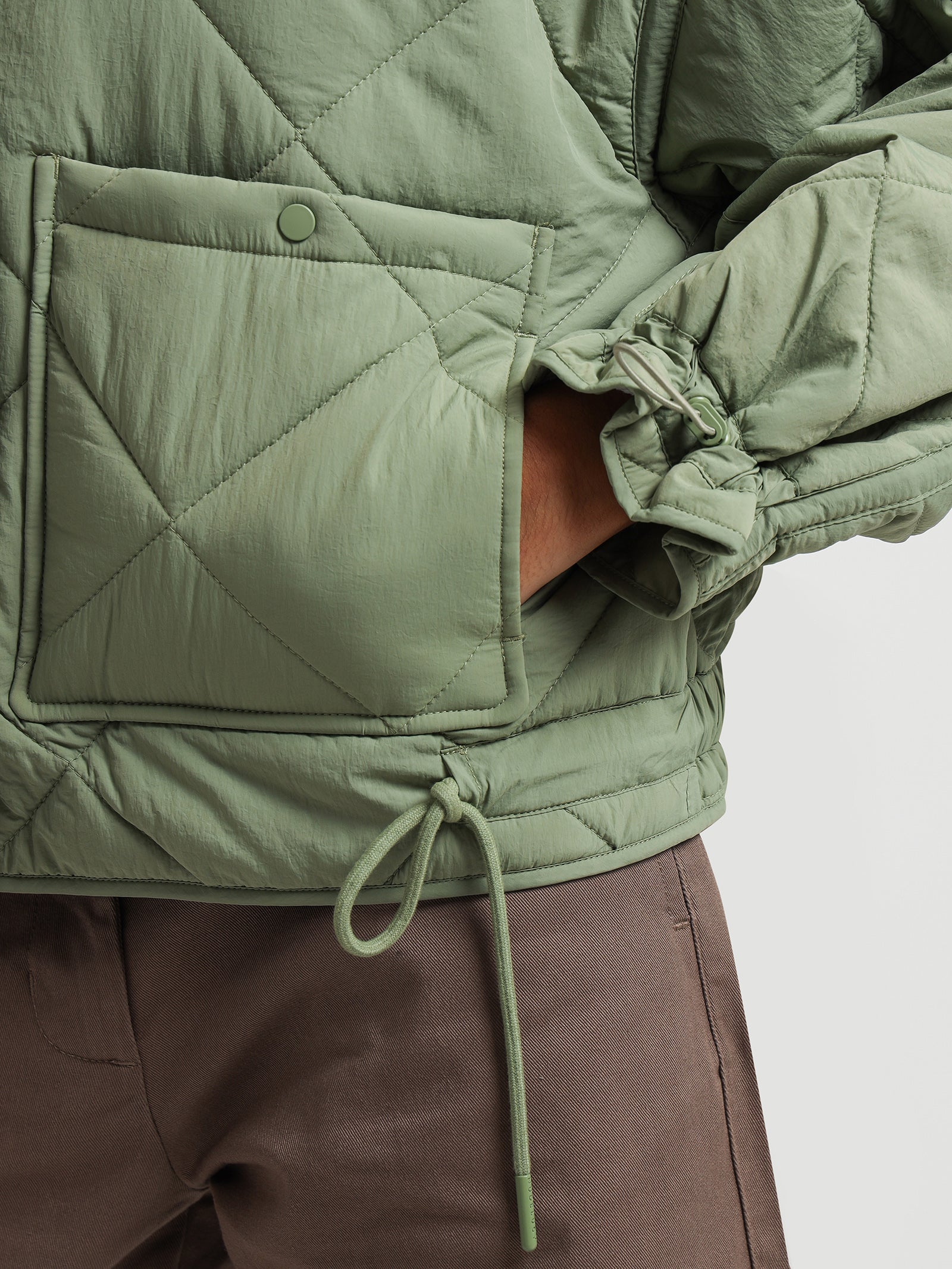 Sloane Puffer Jacket in Sage