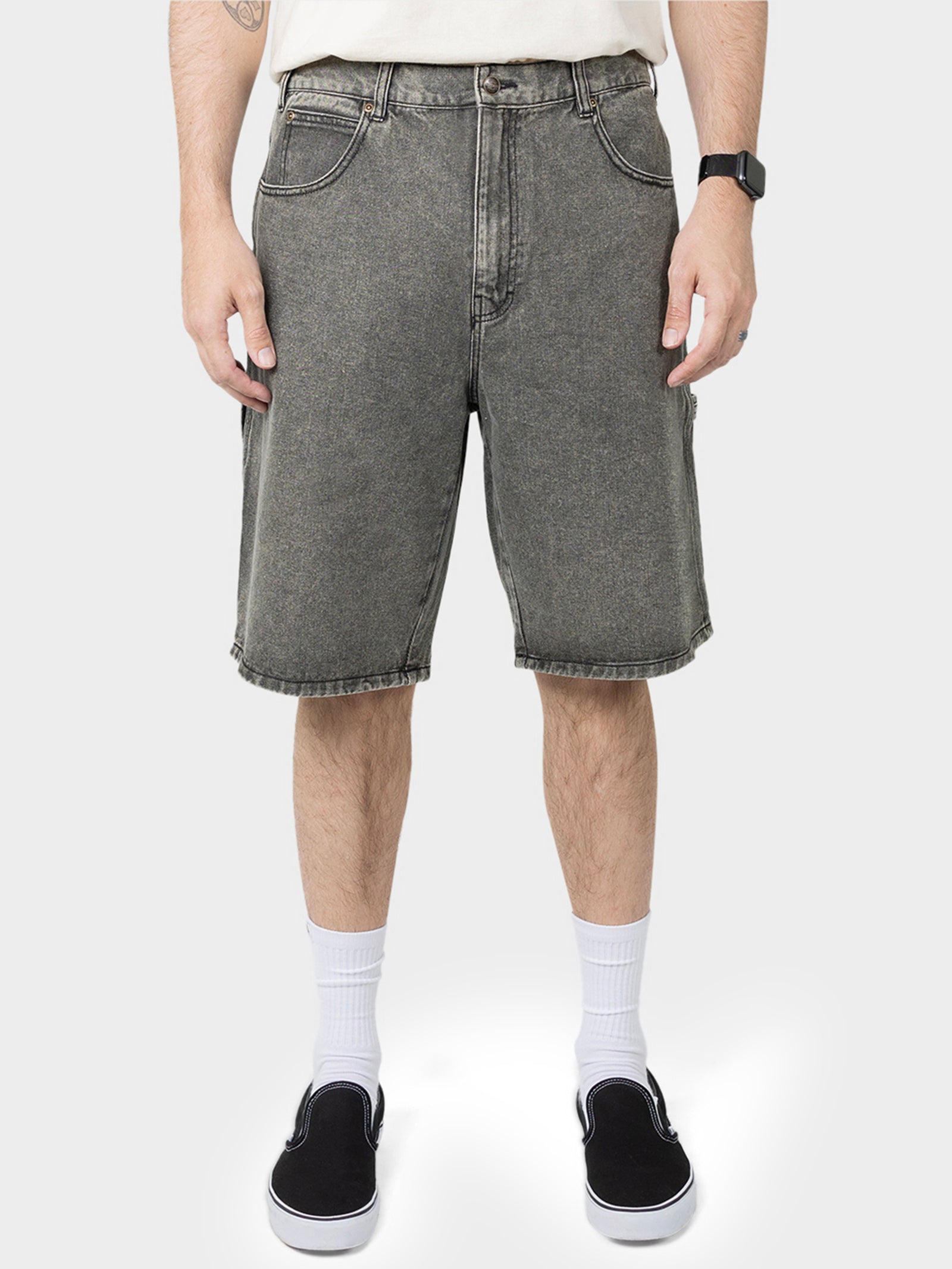 Light Denim Carpenter Short