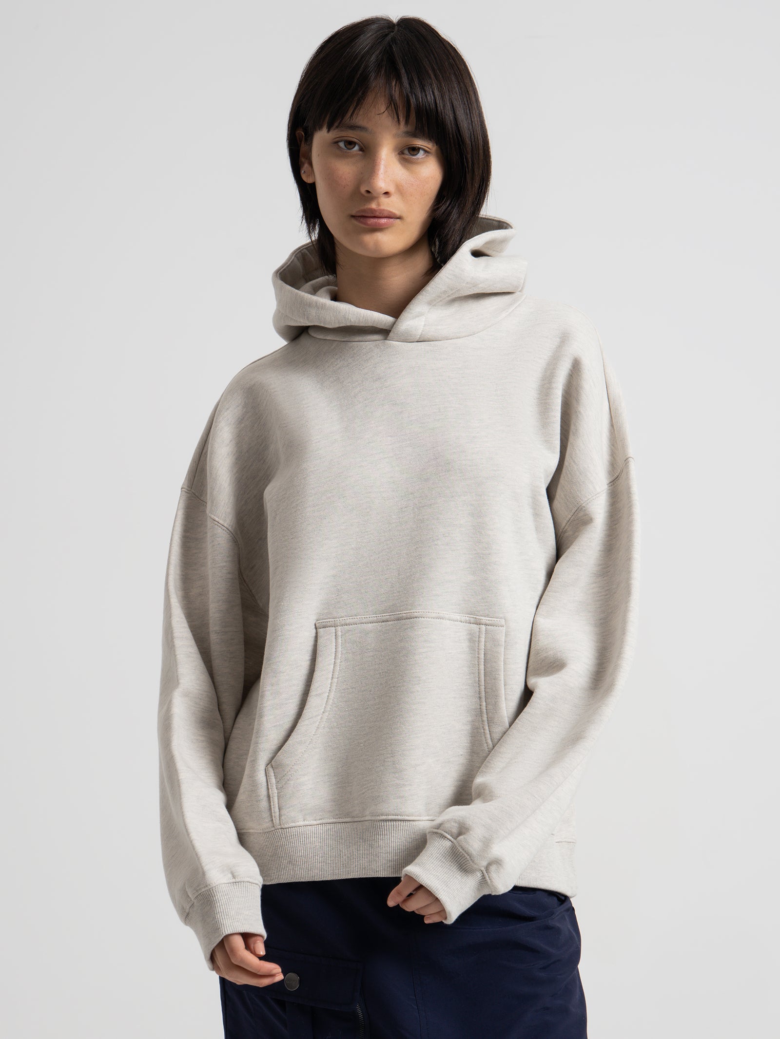 Origins Hoodie in Snow Marle