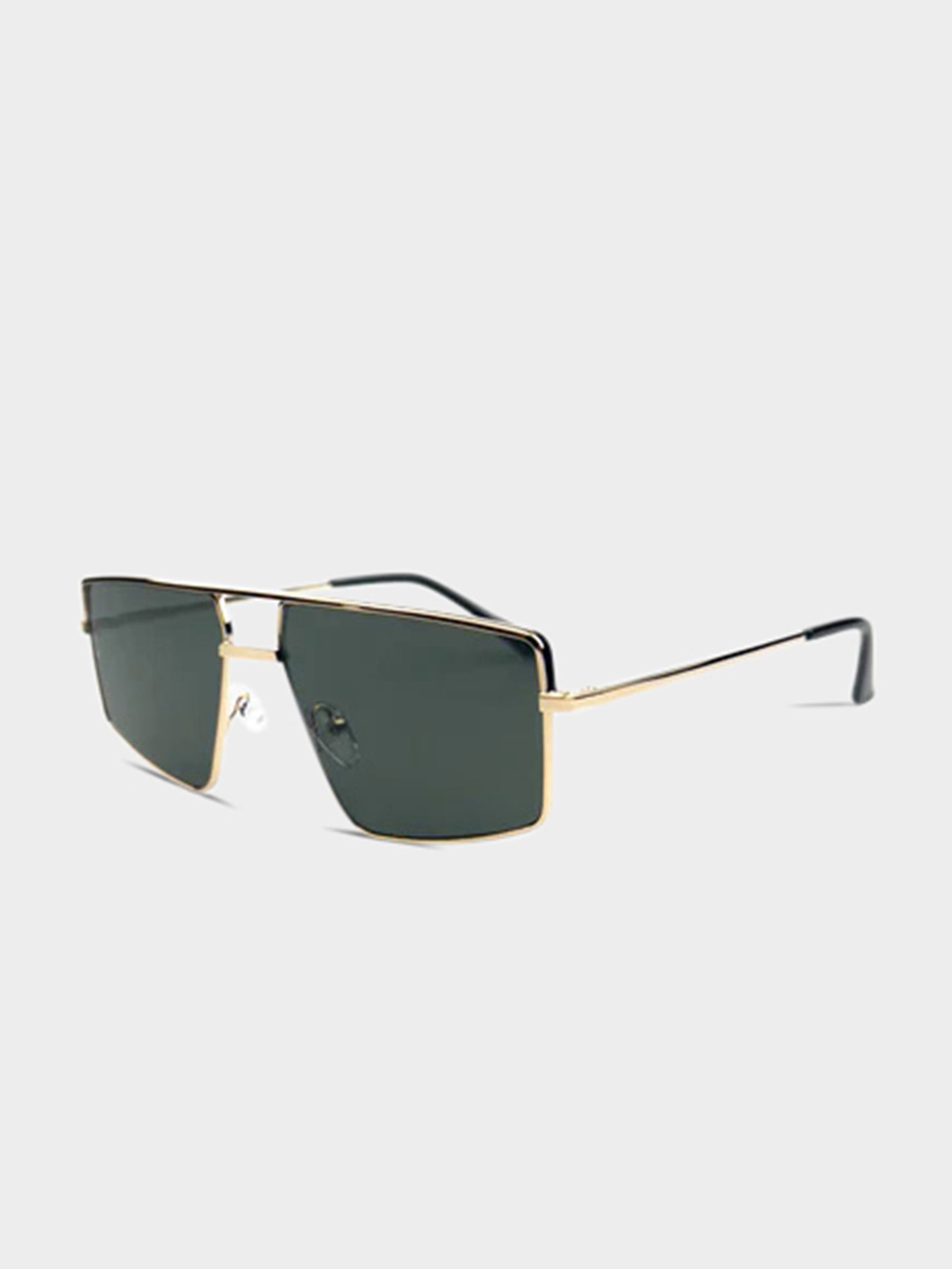 Jordan Sunglasses in Gold & Green