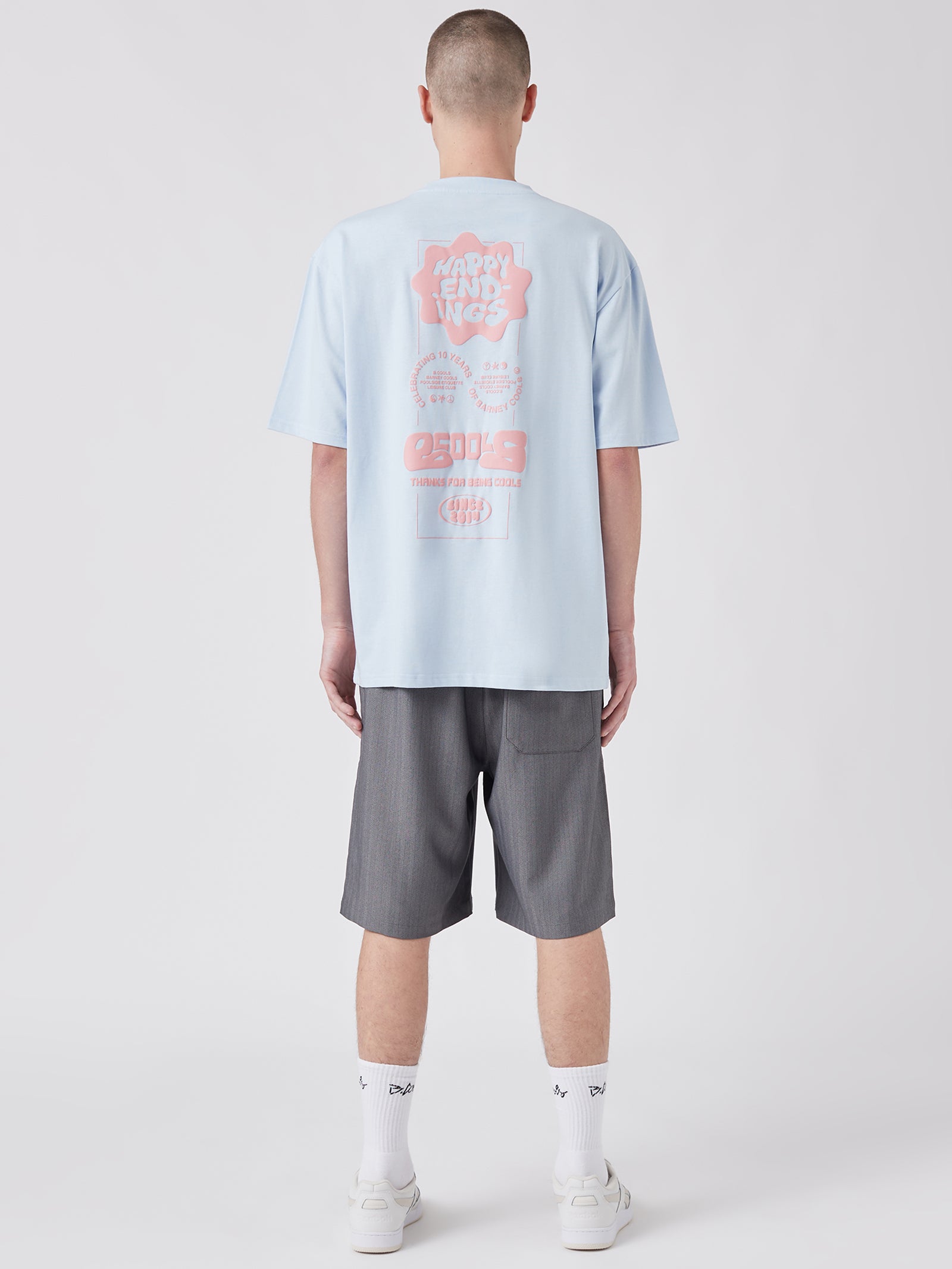 H.E. Tee In Sky Blue