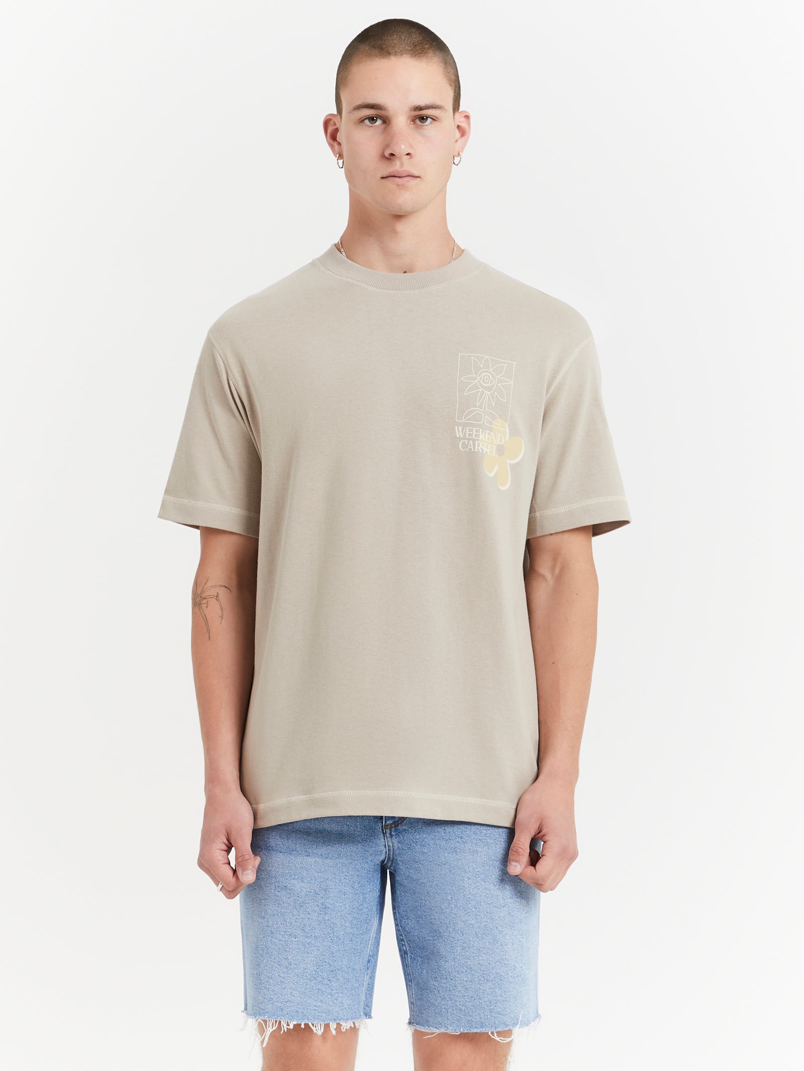 Free Spirit T-Shirt in Taupe