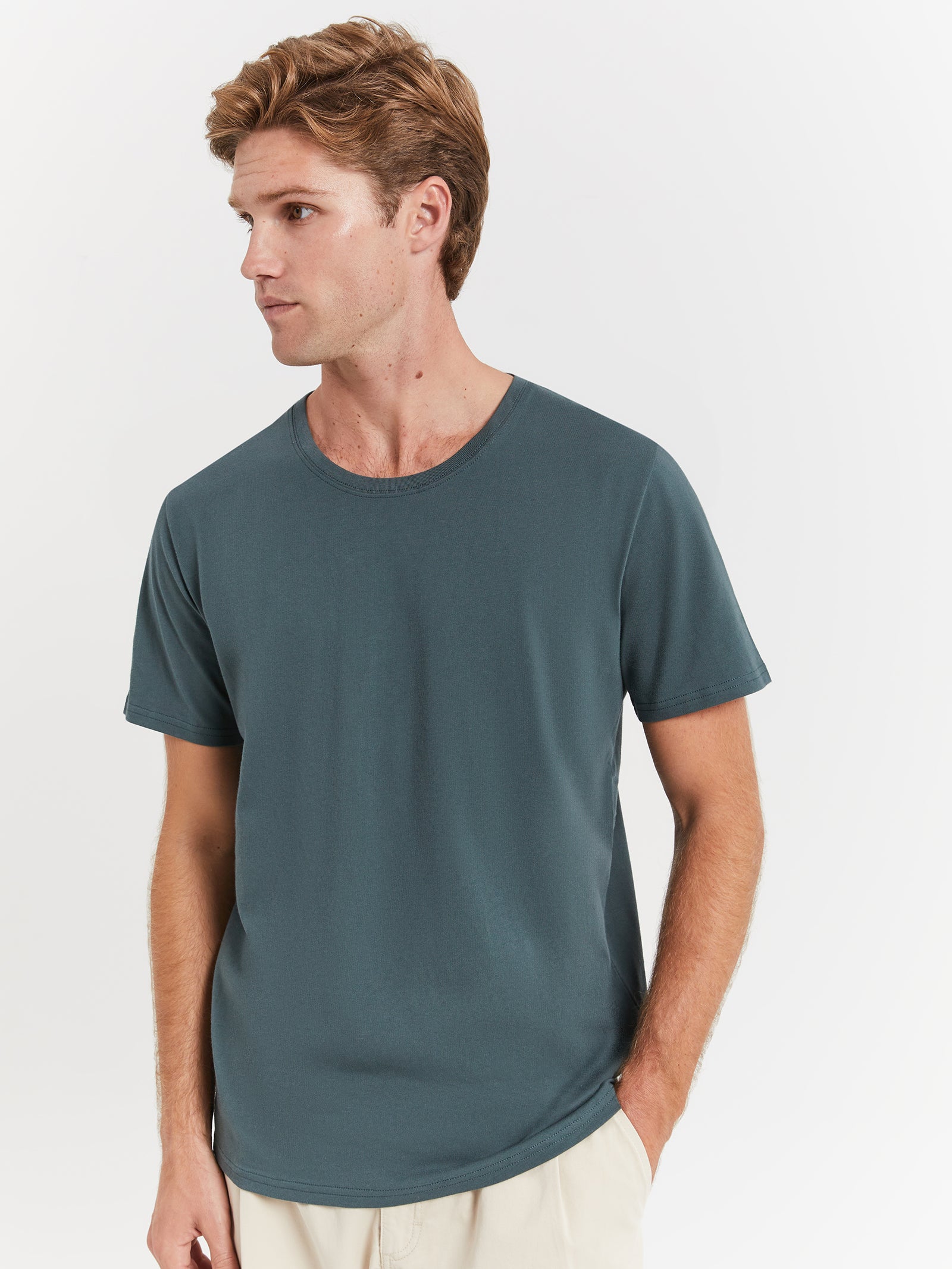 Classic T-Shirt in Spruce Green