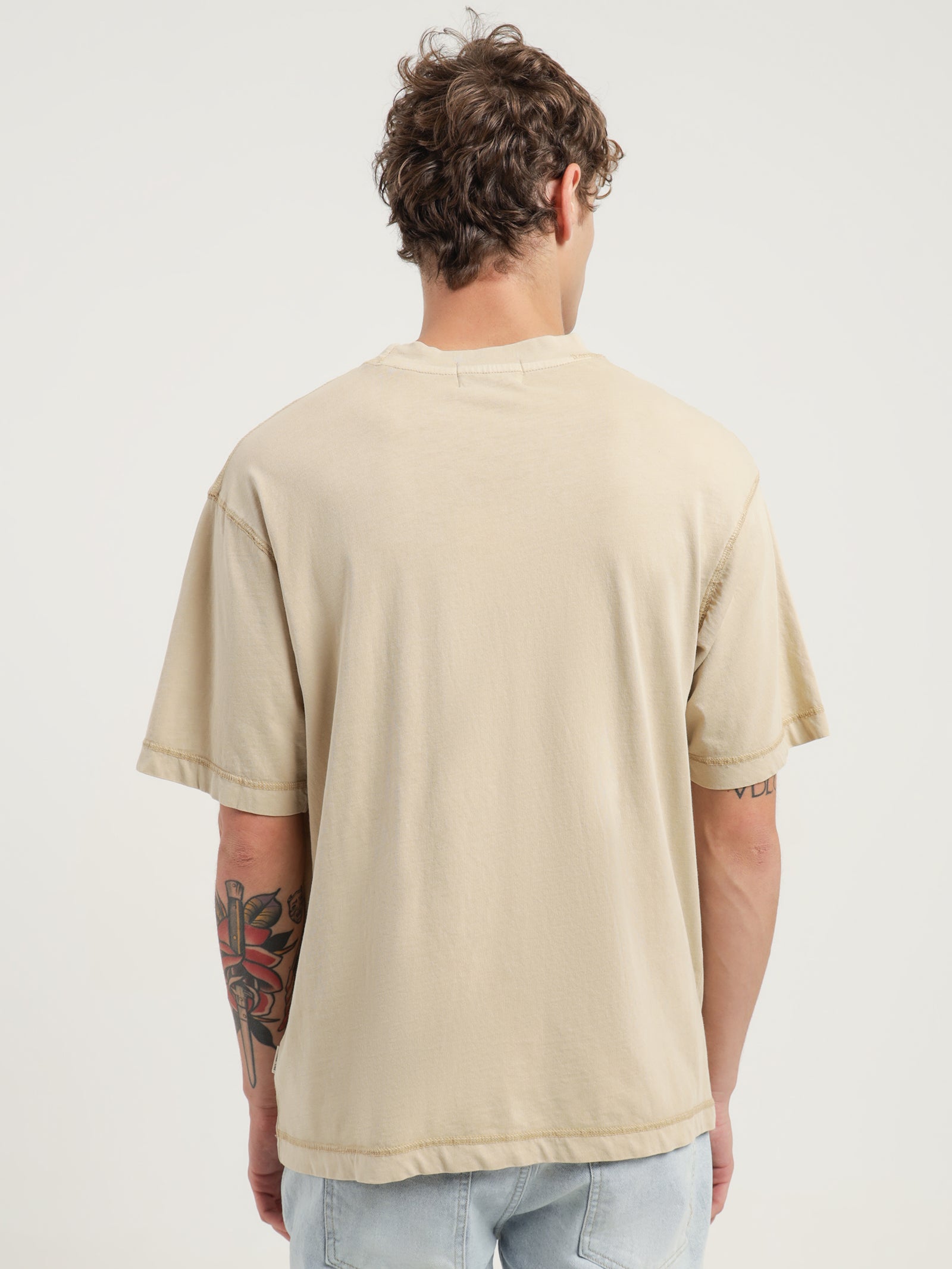 Tonal Logo T-Shirt in Honey