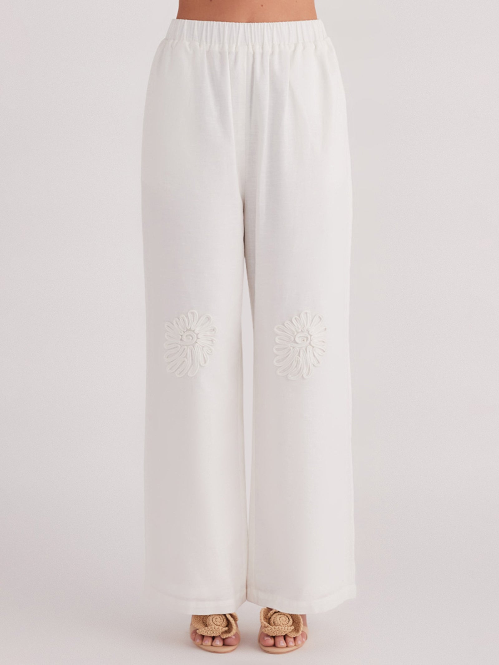 Ines Pants In White