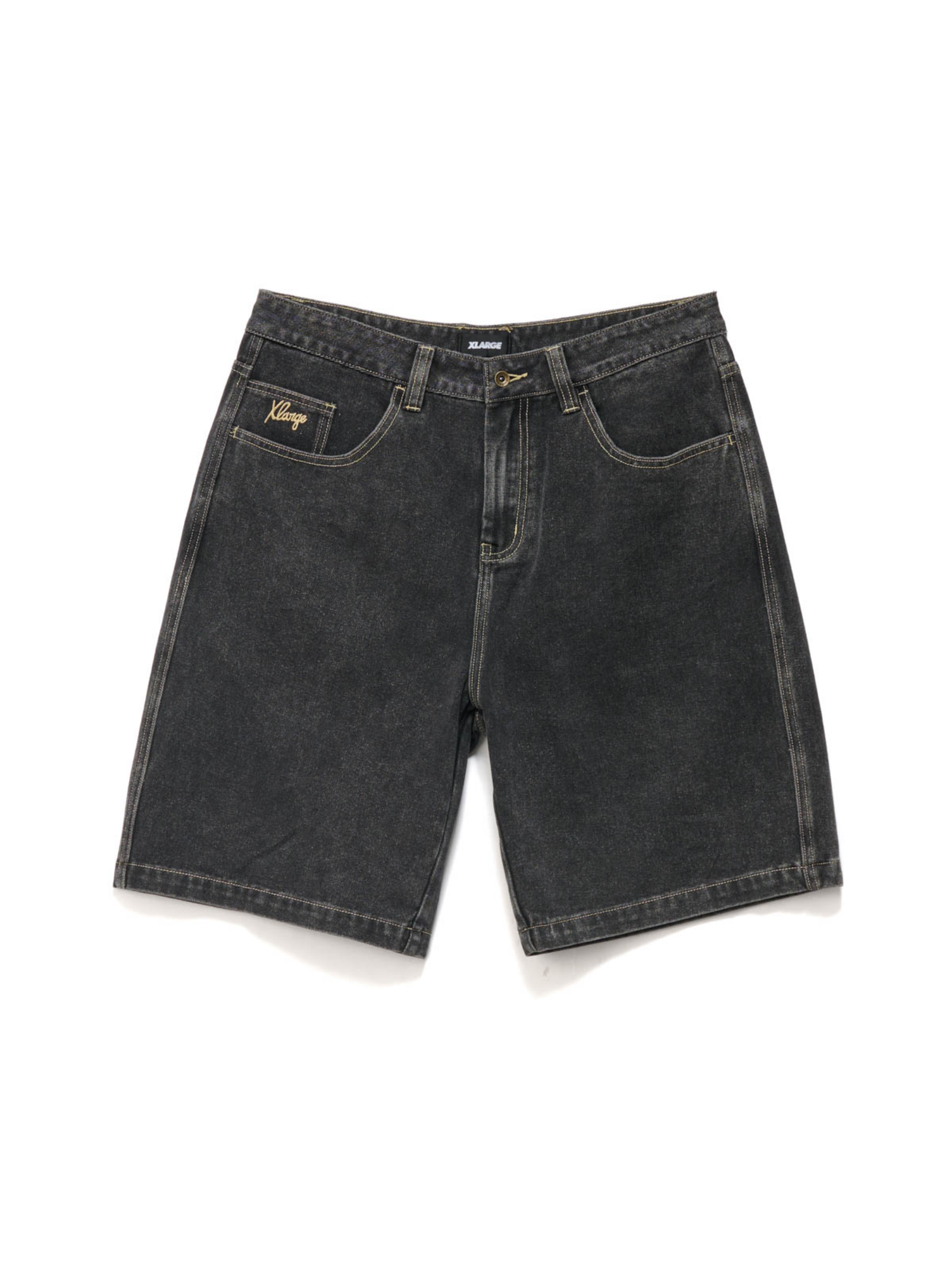 Folded Crown Bull Denim Short