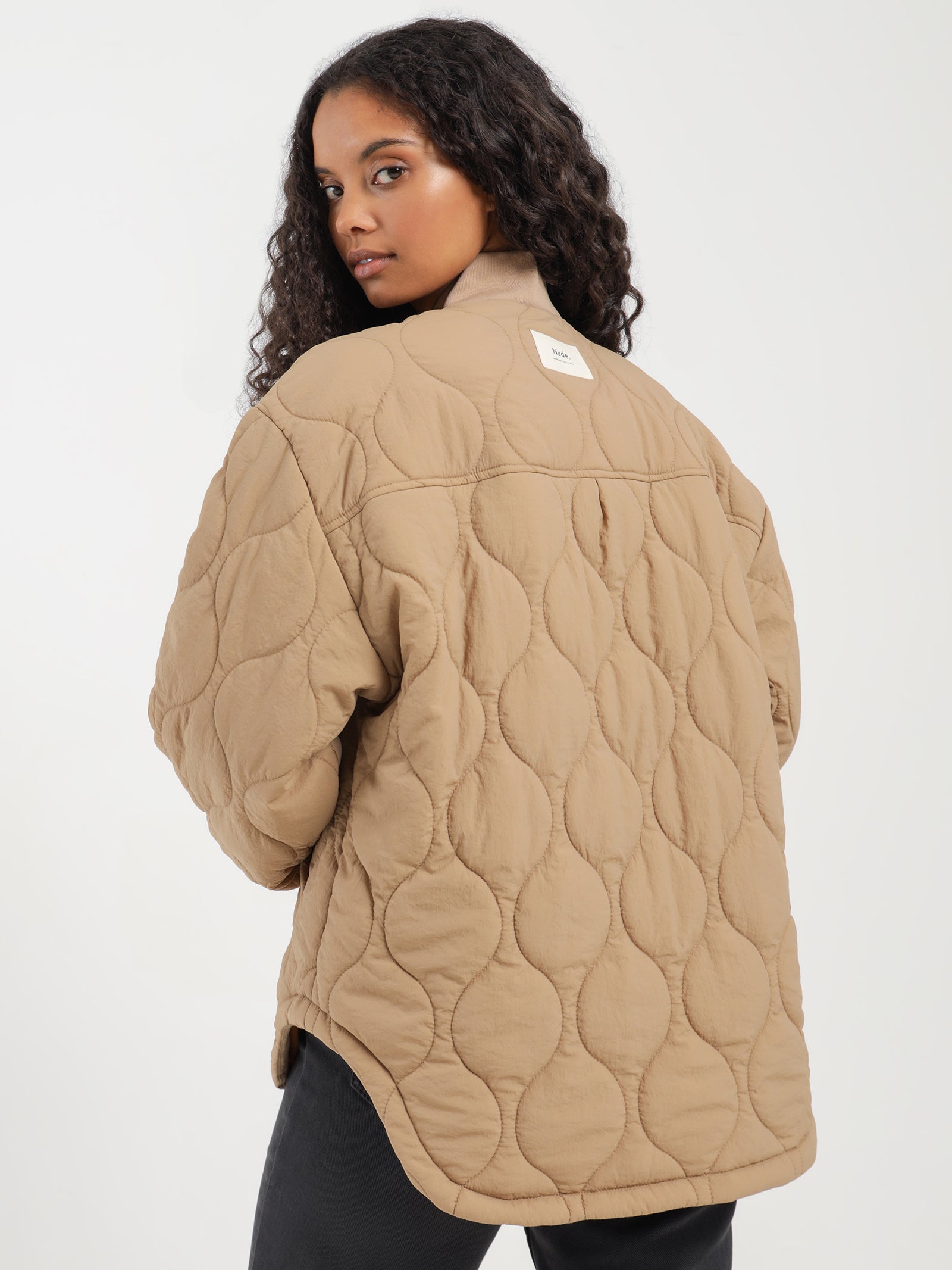 Orb Jacket in Sesame