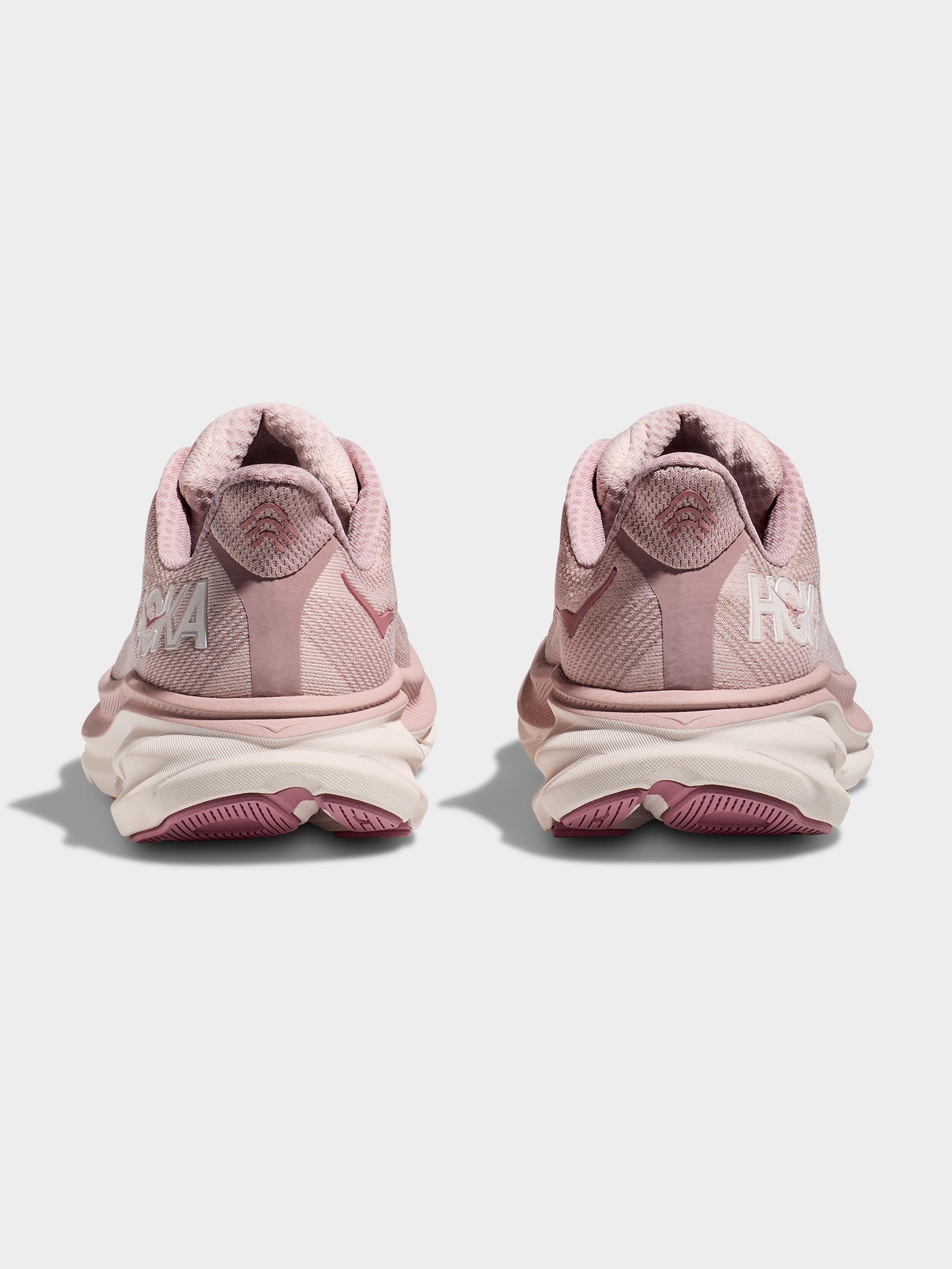 Womens Clifton 9 Sneakers in Pale Mauve