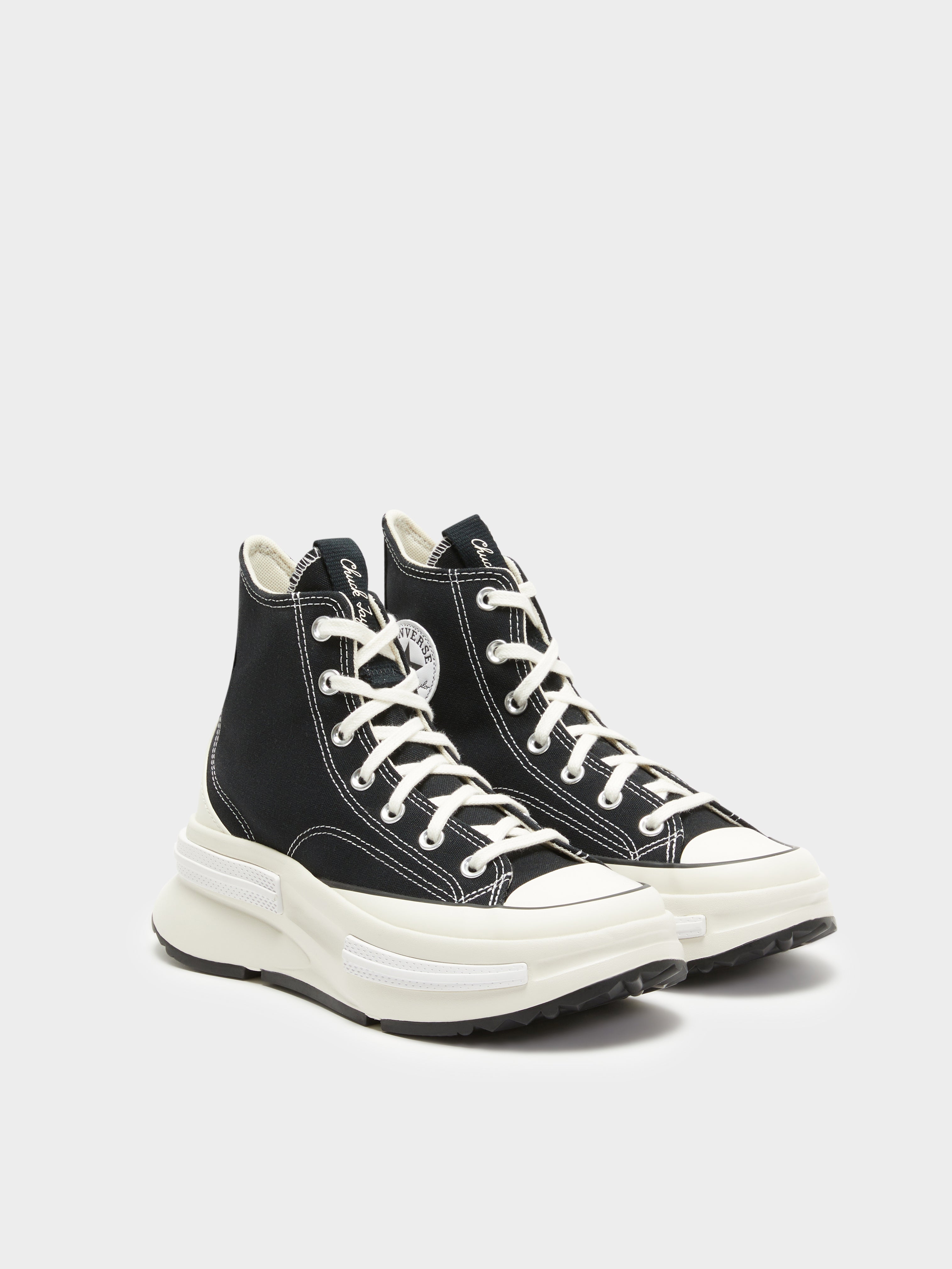 Unisex Converse Run Star Legacy CX Future Comfort High Top in Black & White