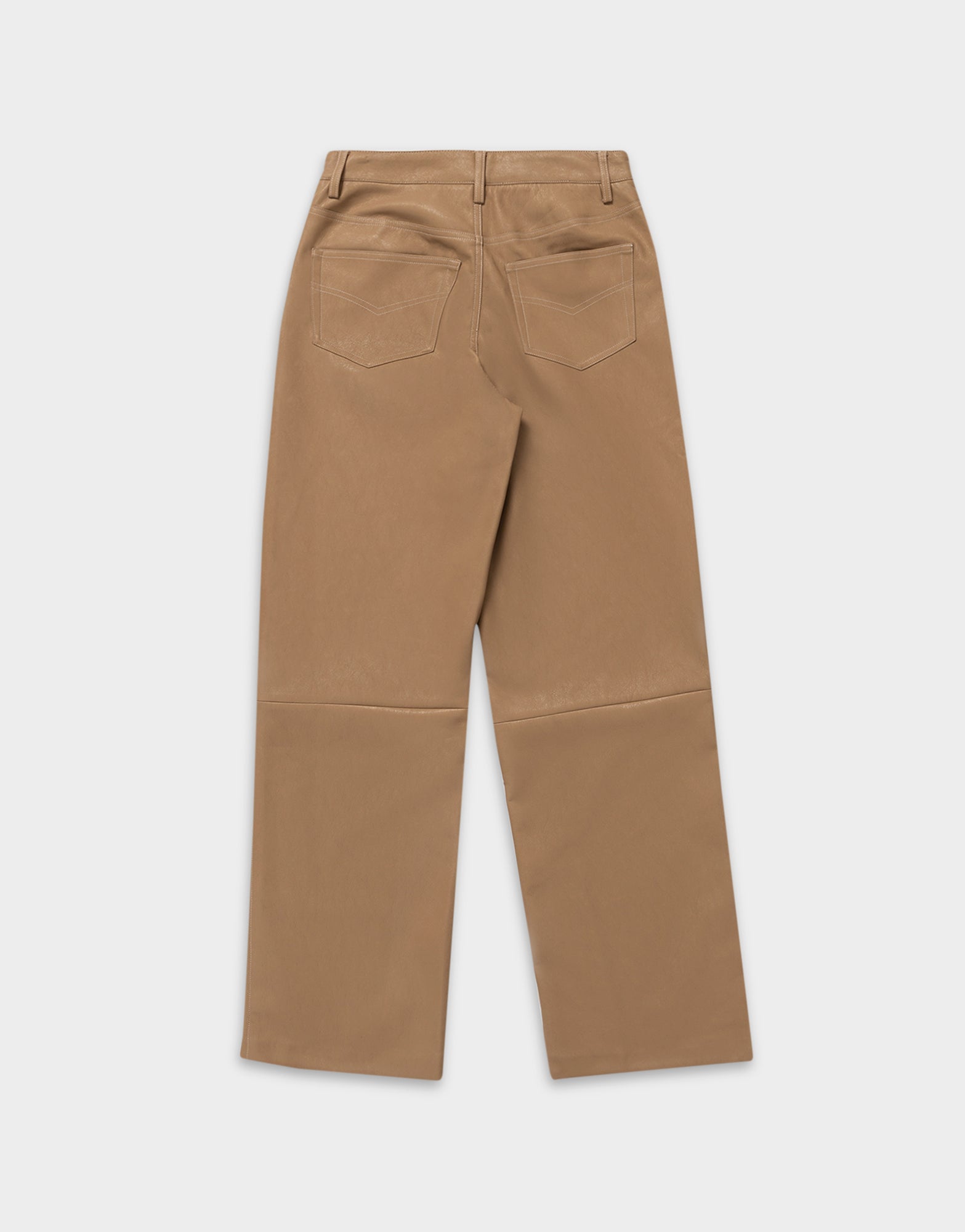 Ascend PU Pants in Praline