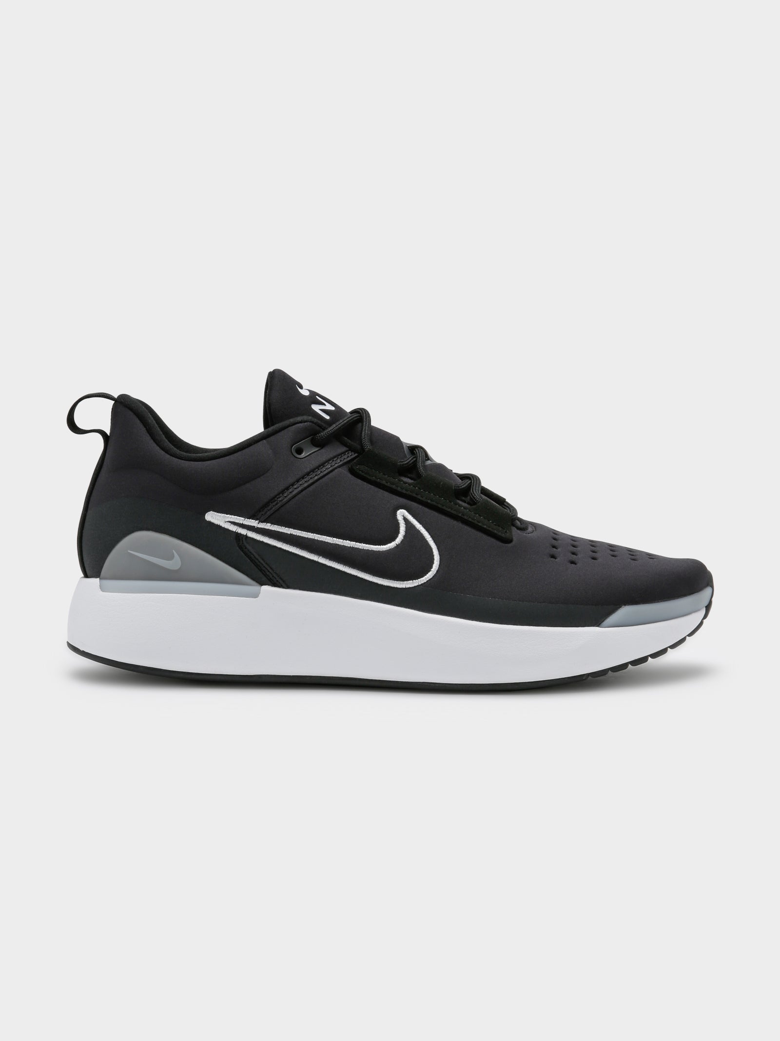 Mens E-Series 1.0 Sneakers in Black & White