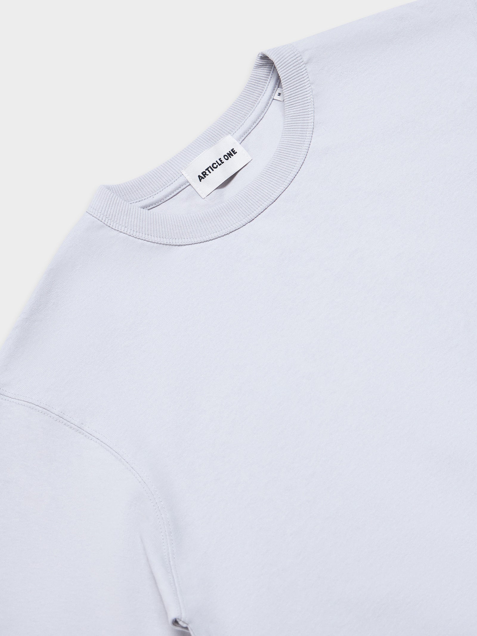 Heavyweight Crew Tee Silver