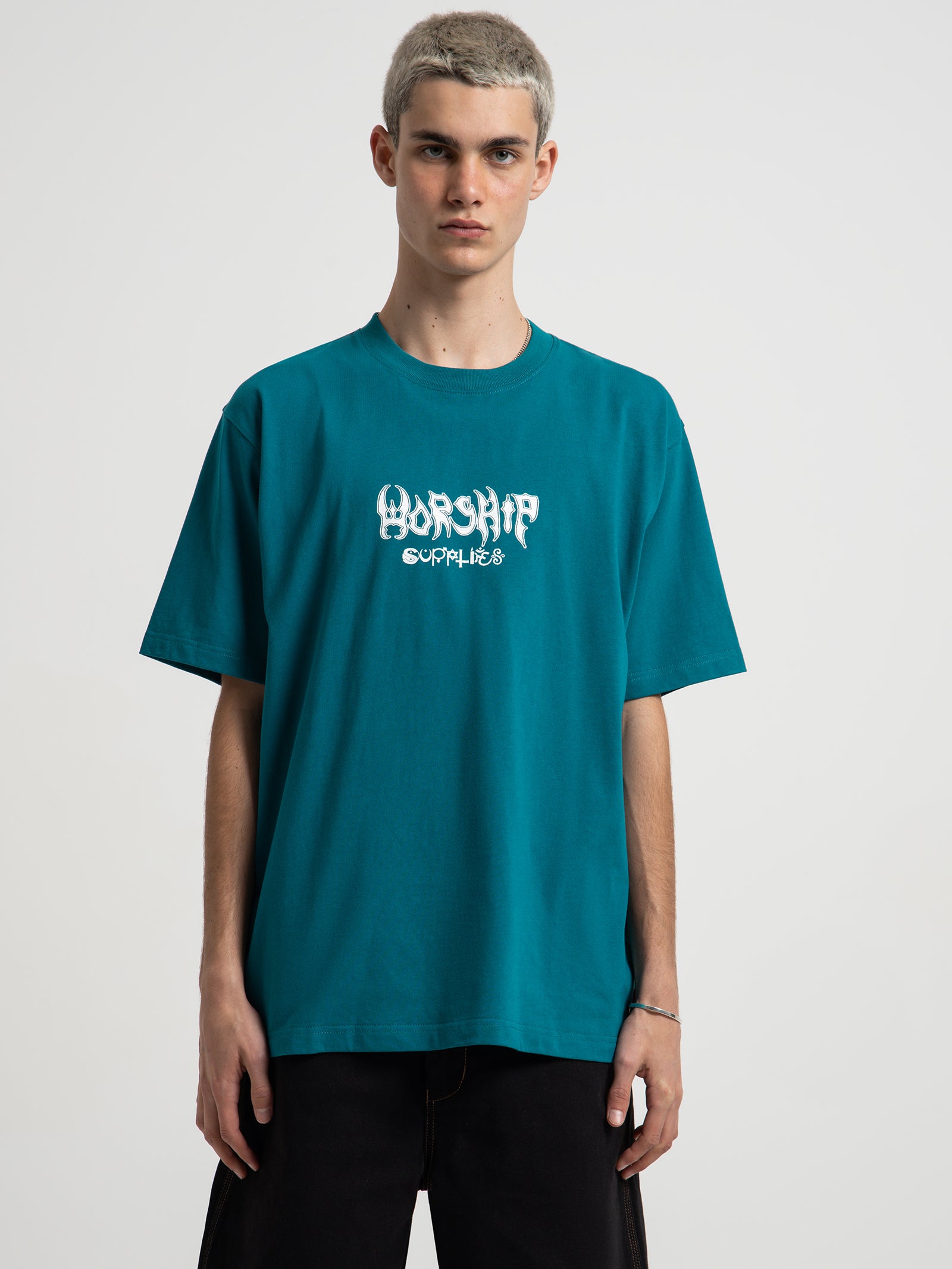 Symbolist T-Shirt in Lake Green