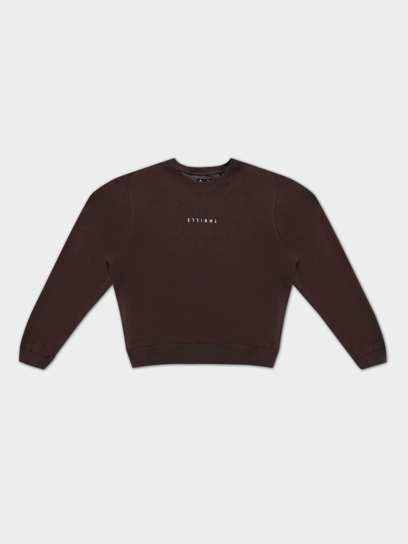 Minimal Thrills Crew in Brown