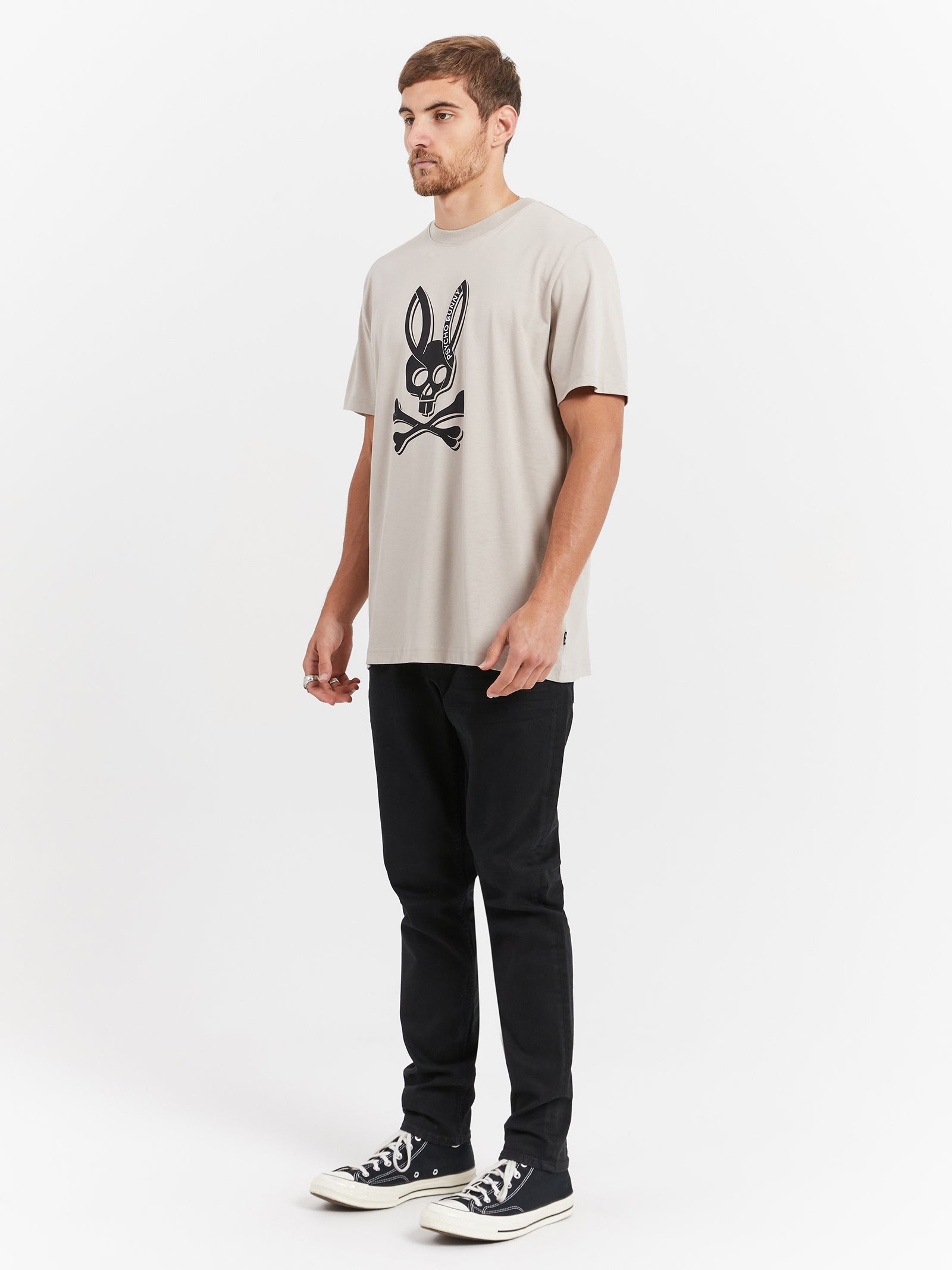 Serge Graphic T-Shirt in Sandstone