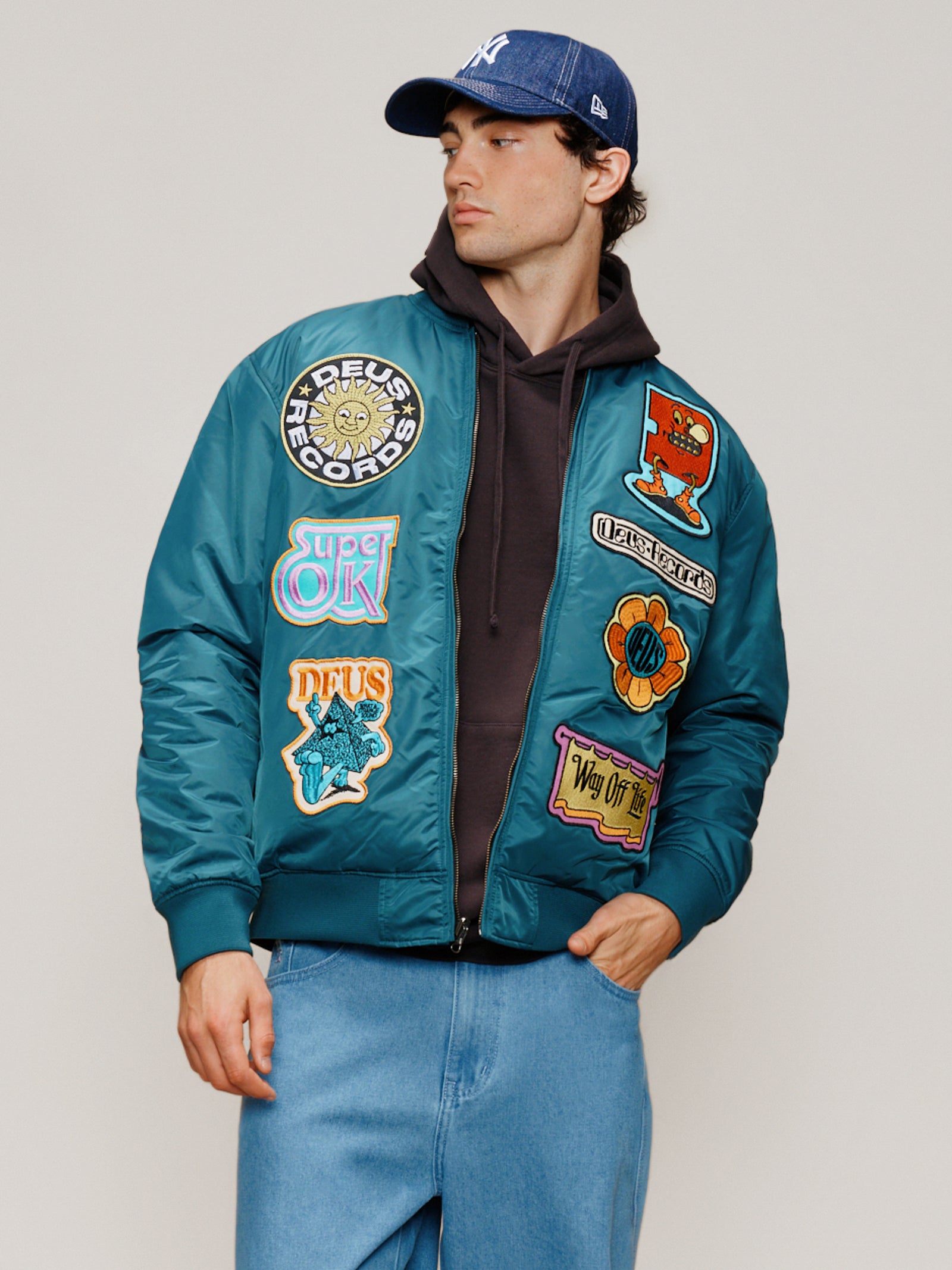 Troglodyte Reversible Bomber Jacket