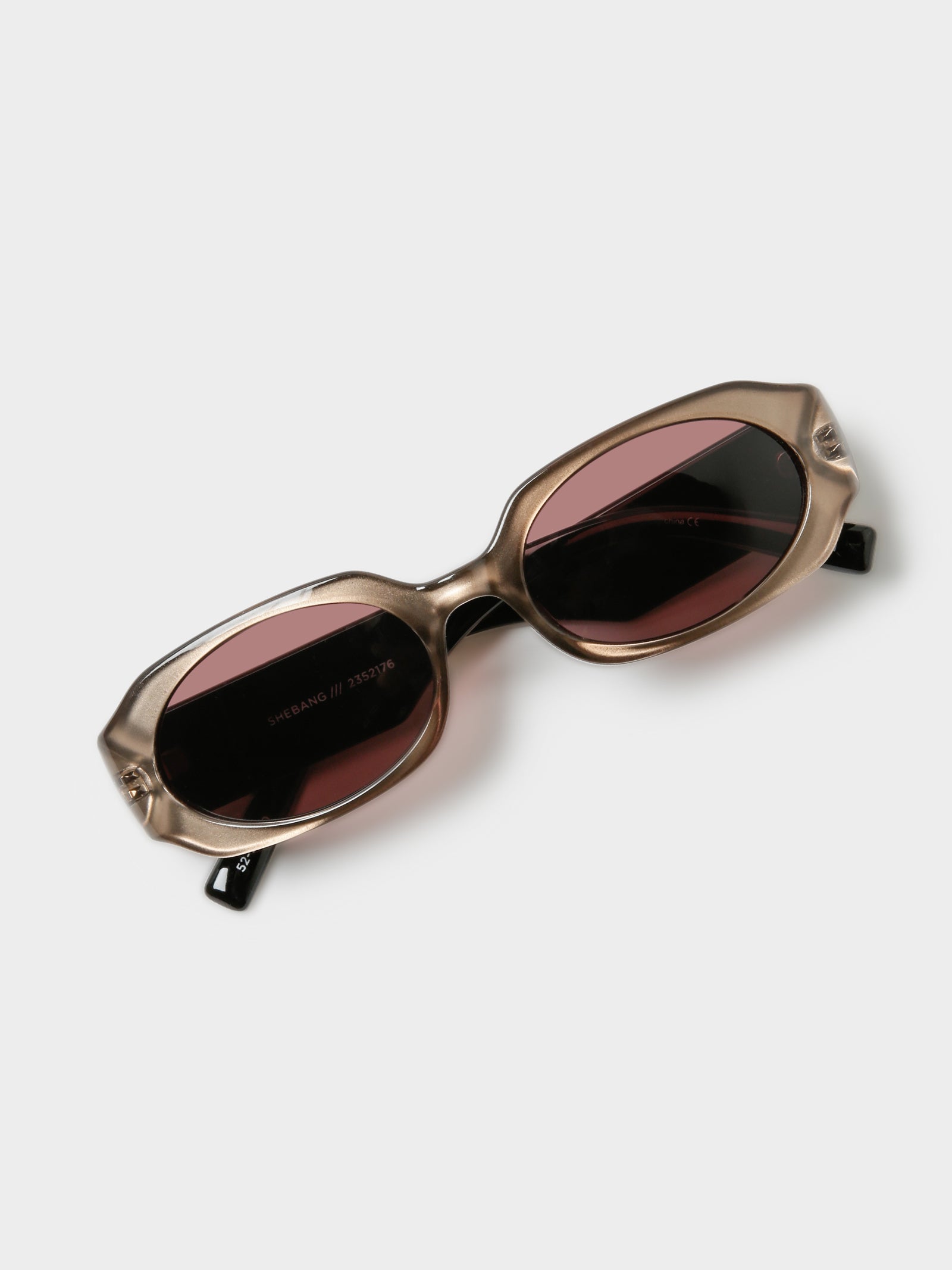 Shebang Sunglasses in Champagne Shimmer