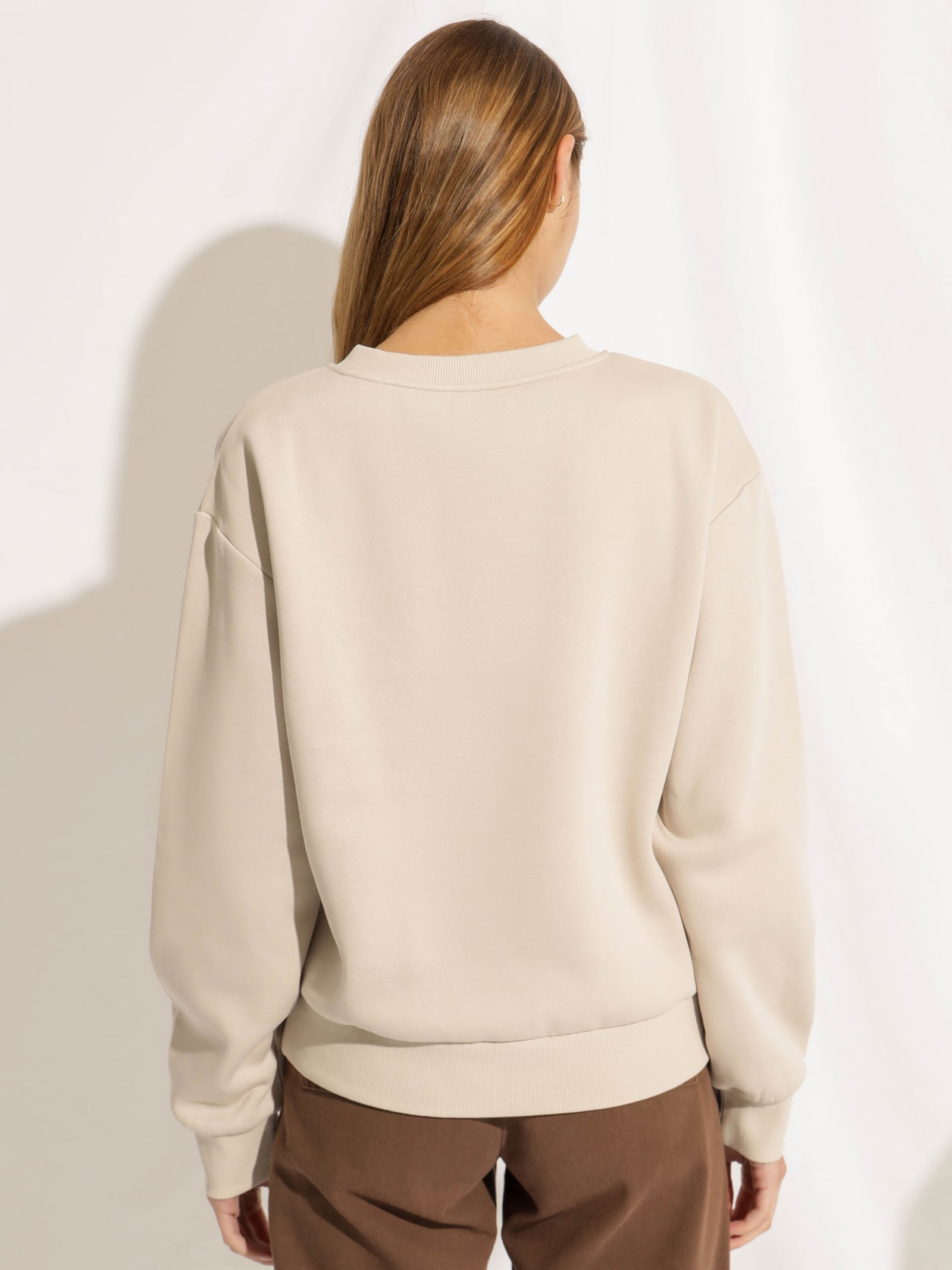 Nude Classics Sweat in Stone