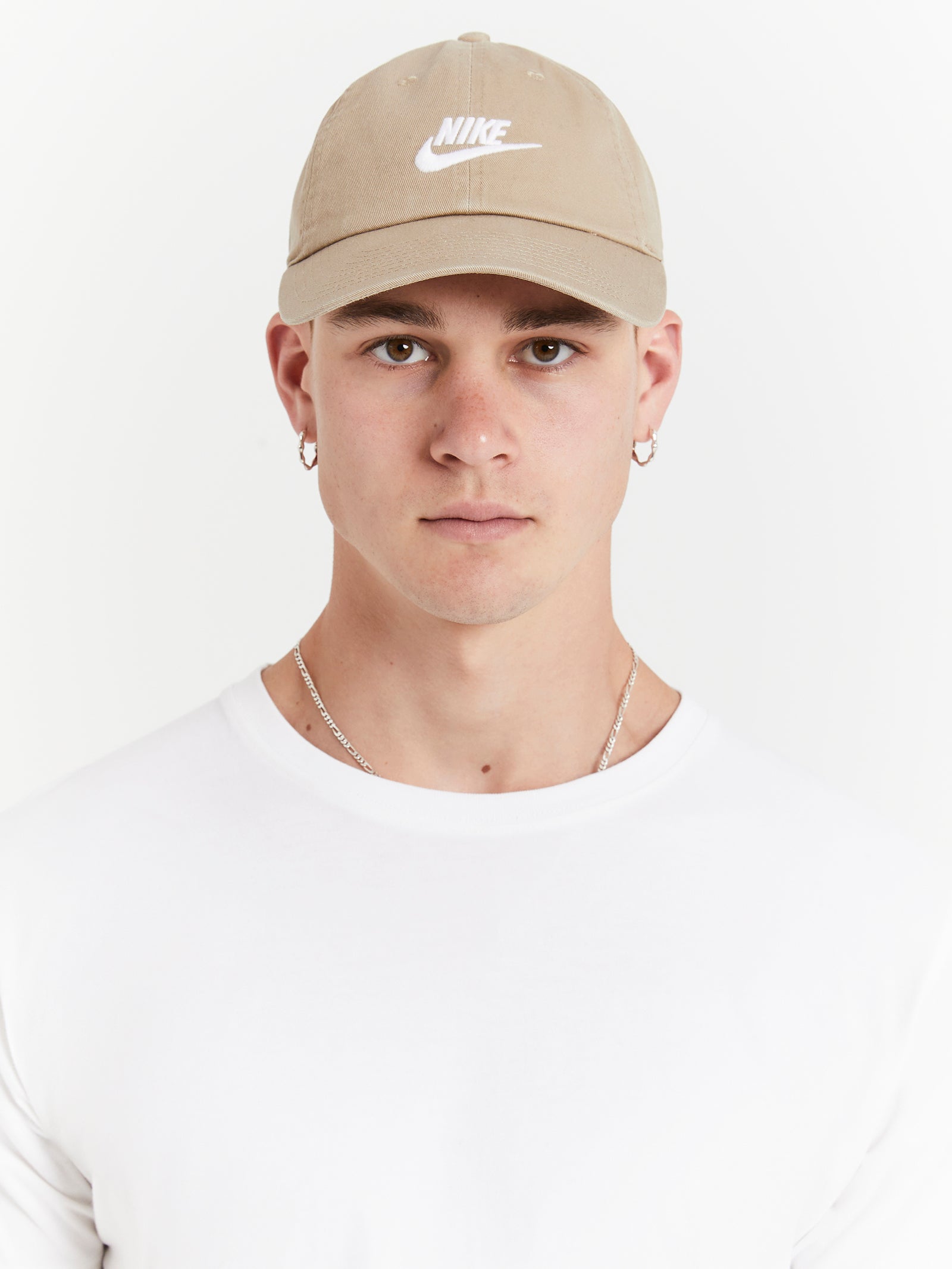 Club Unstructured Futura Wash Cap in Khaki