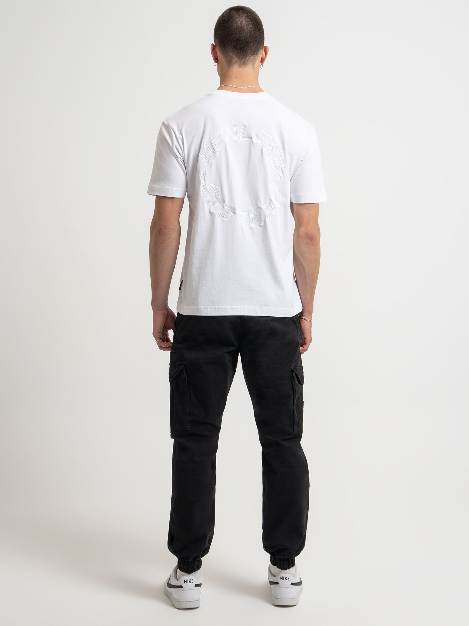 Defence Tonal T-Shirt in White