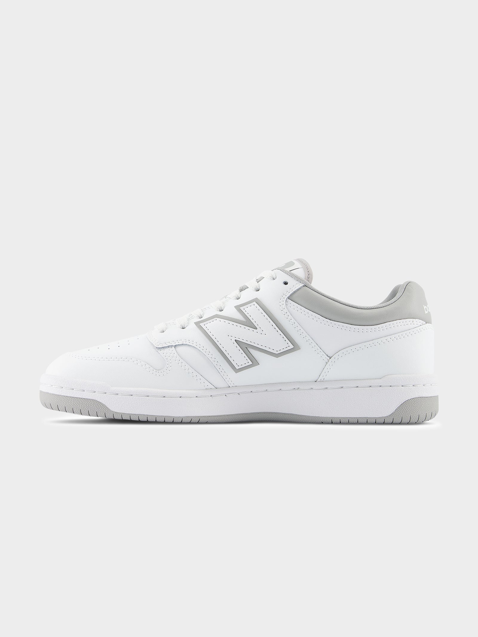 Unisex 480 Sneakers in White & Grey