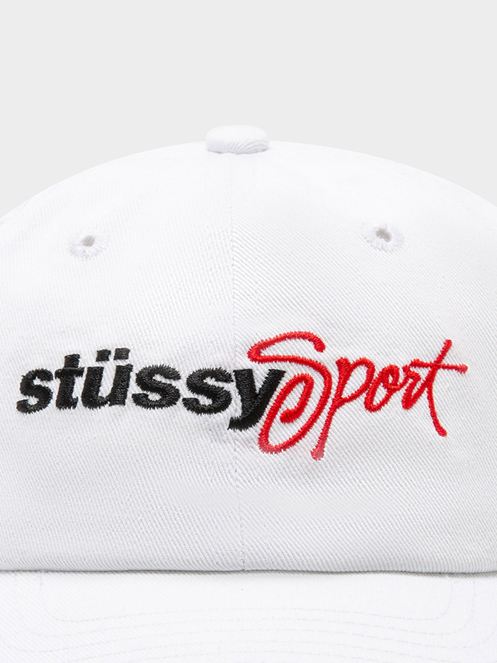 Stussy Sport Low Pro Cap in White