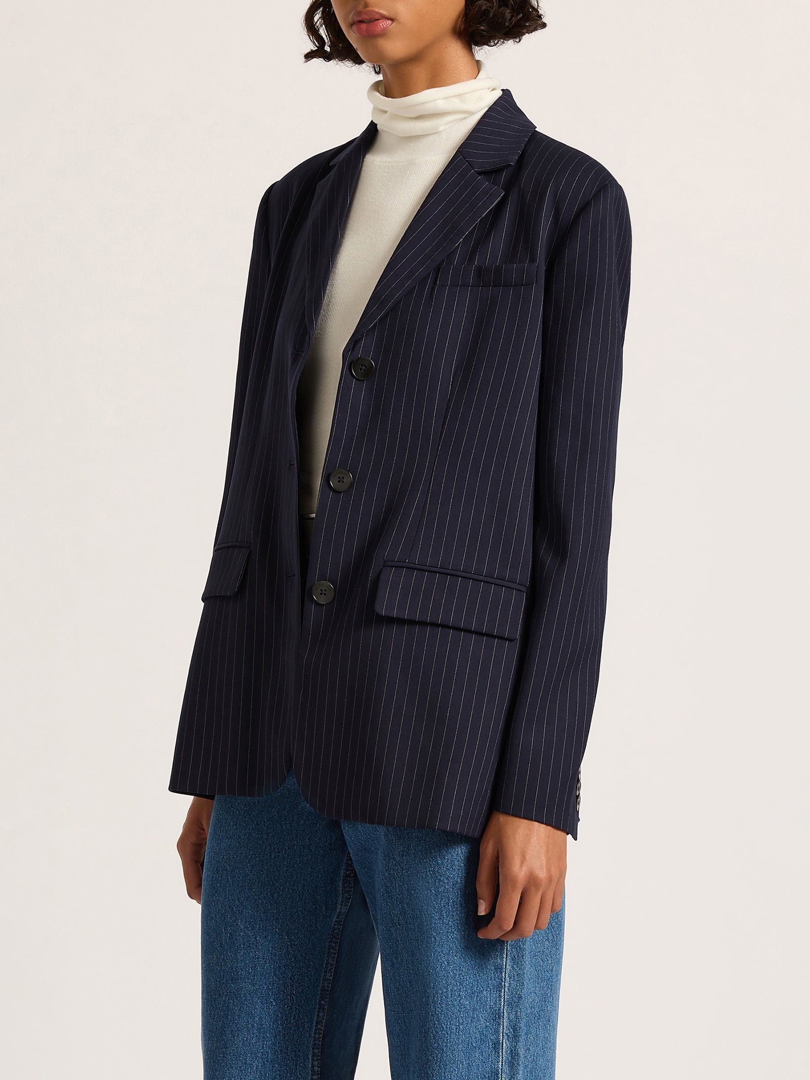 Bailey Pinstripe Blazer