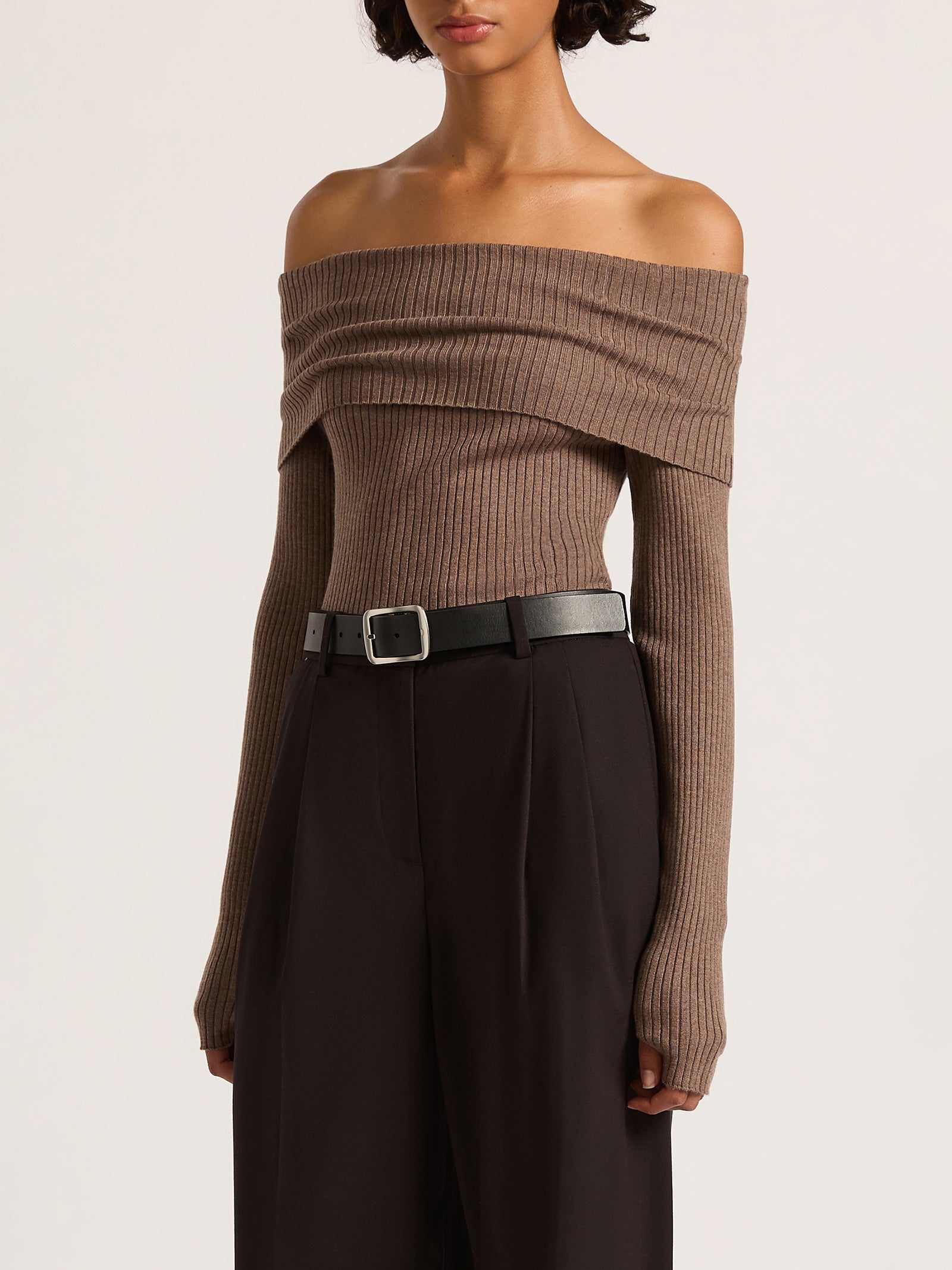 Krishna Off Shoulder Knit