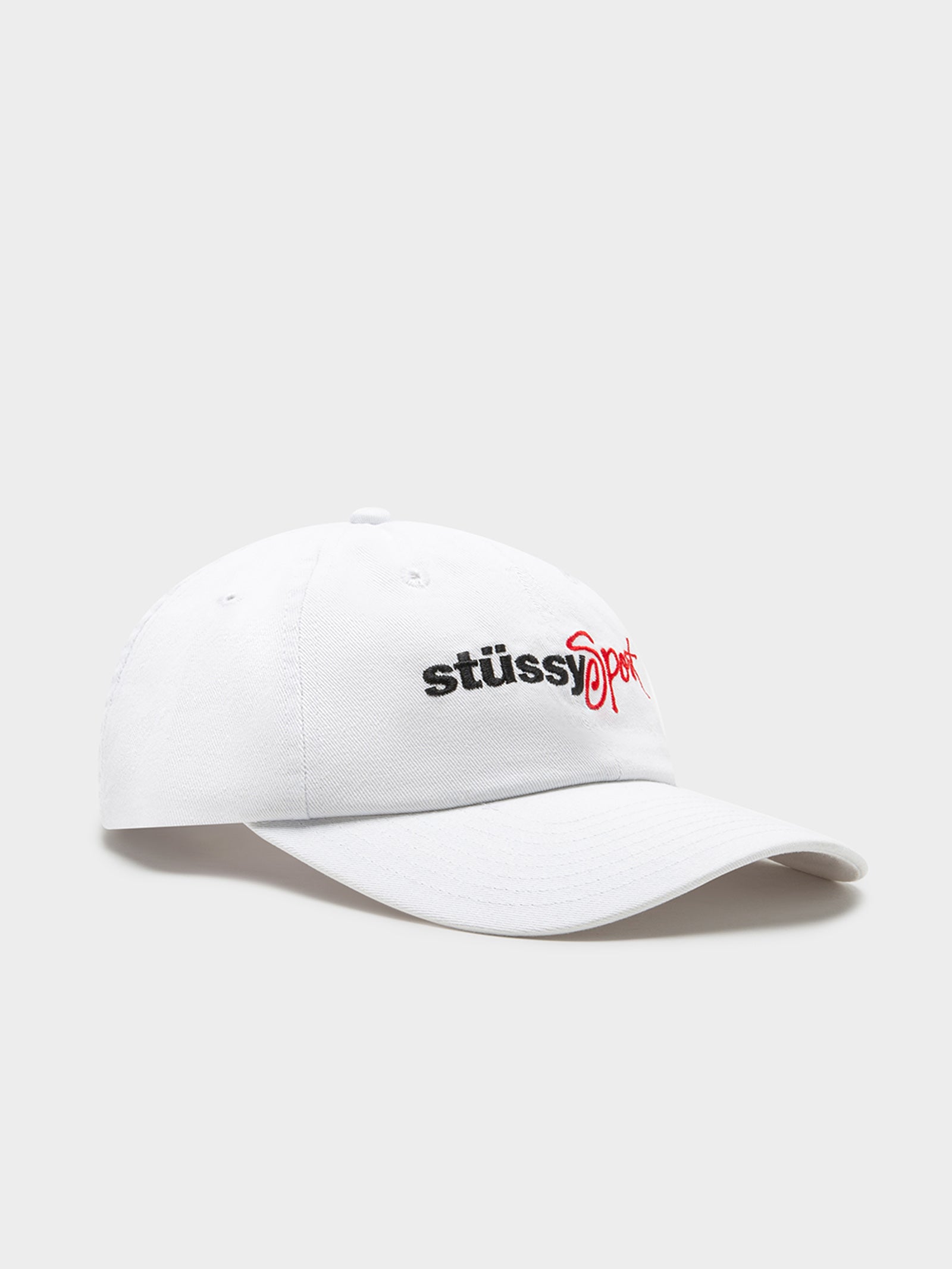 Stussy Sport Low Pro Cap in White