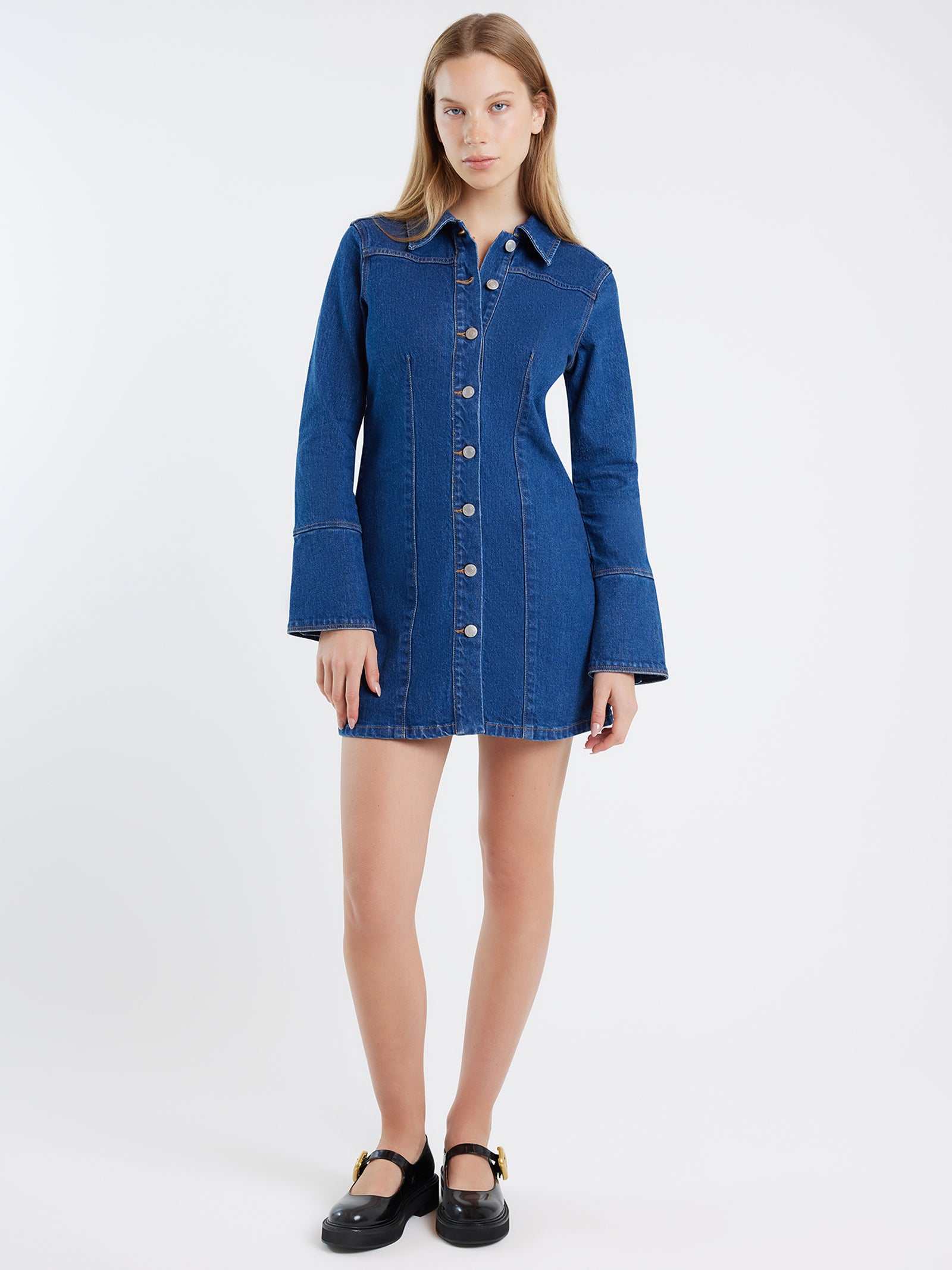 Muse Denim Shirt Dress