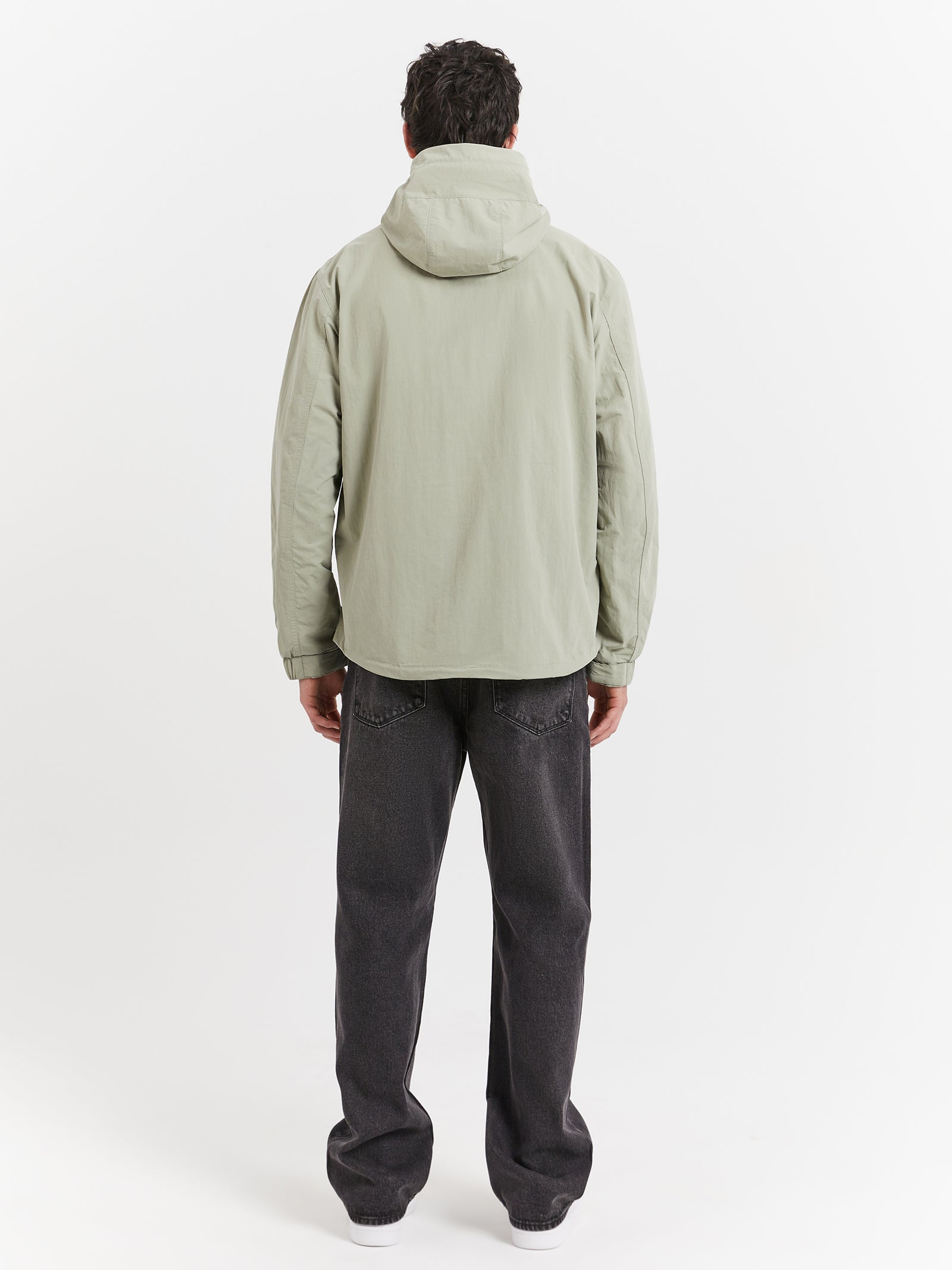 Overhead Shell Jacket in Seagrass