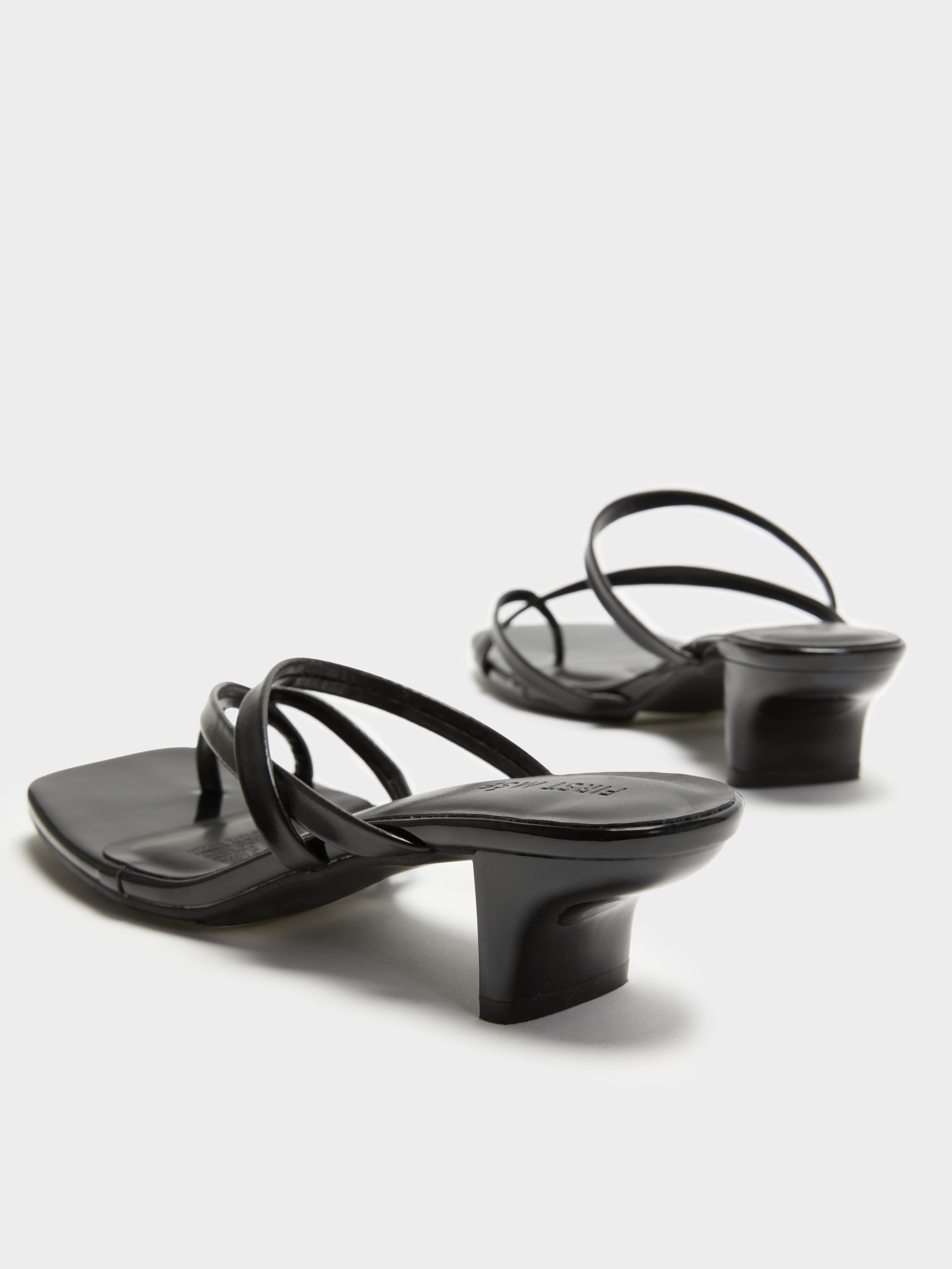 Hudson Mules in Black