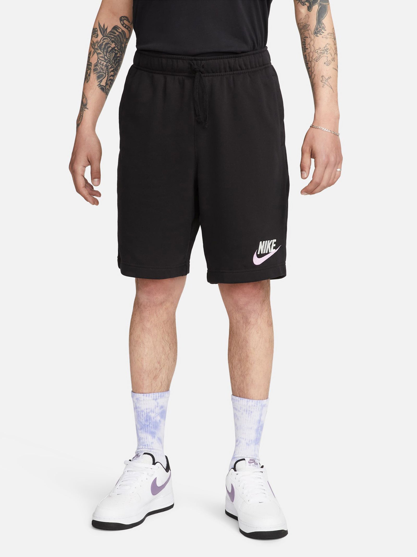 Club French Terry Shorts in Black