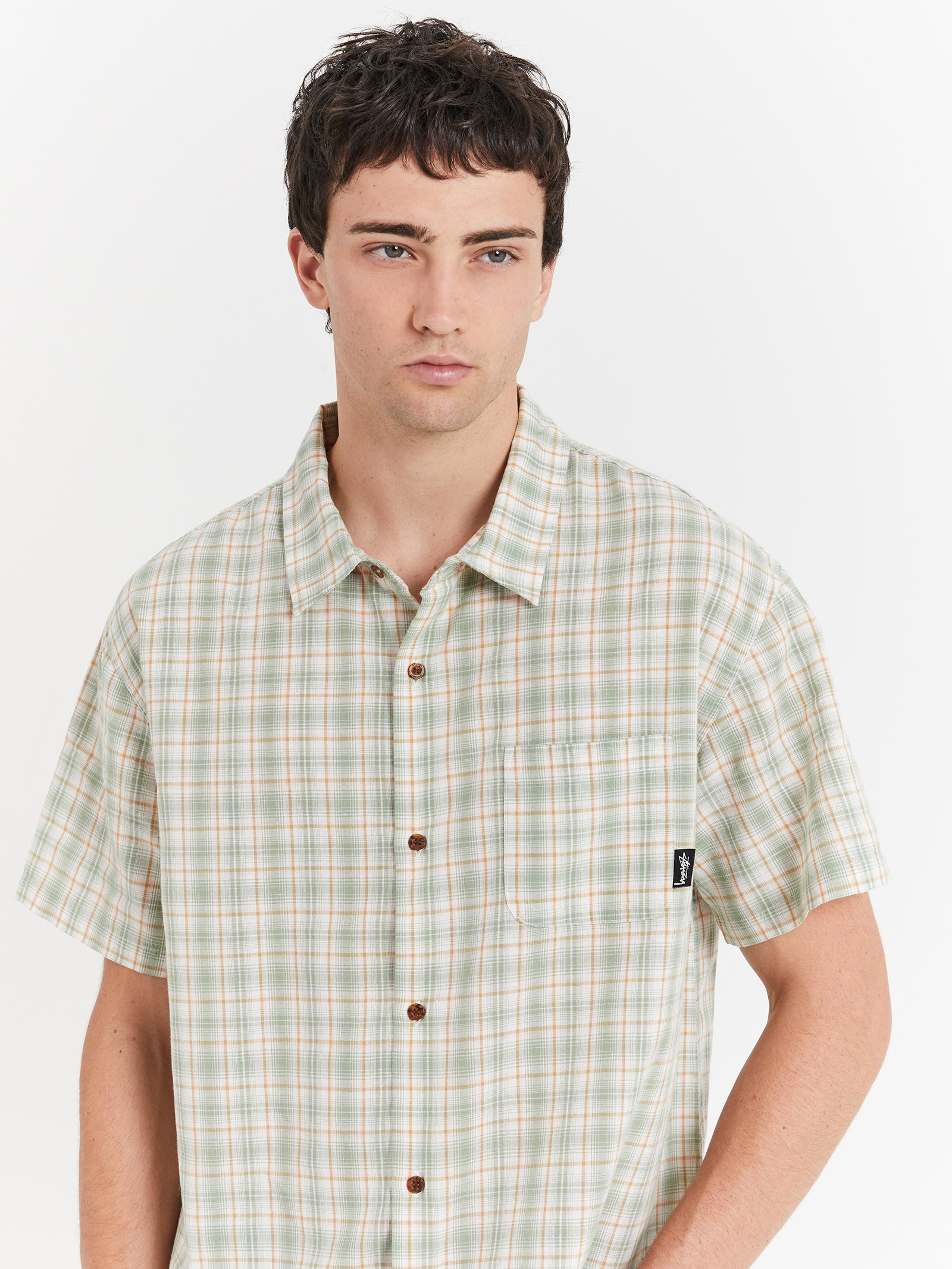 Chessy Check Shirt in Green