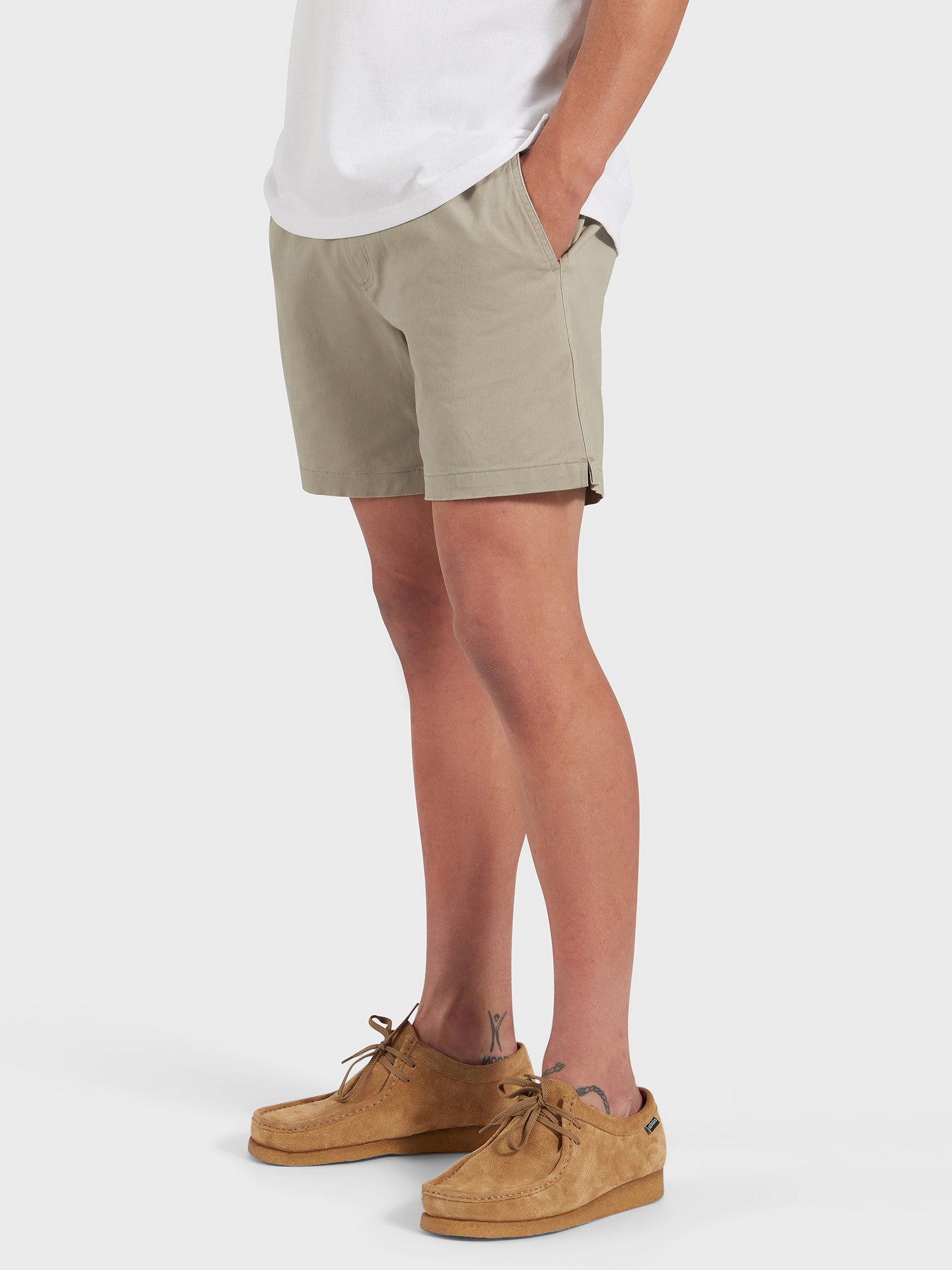 Volley Shorts in Dusty Olive