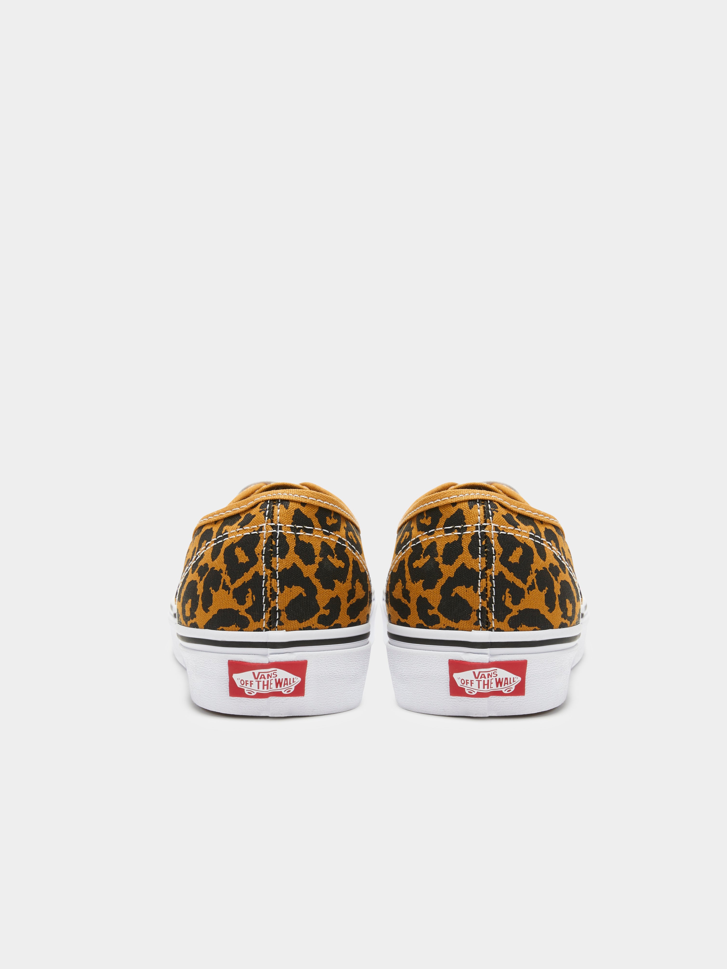 Unisex Authentic Leopard Sneakers in Leopard Black & White