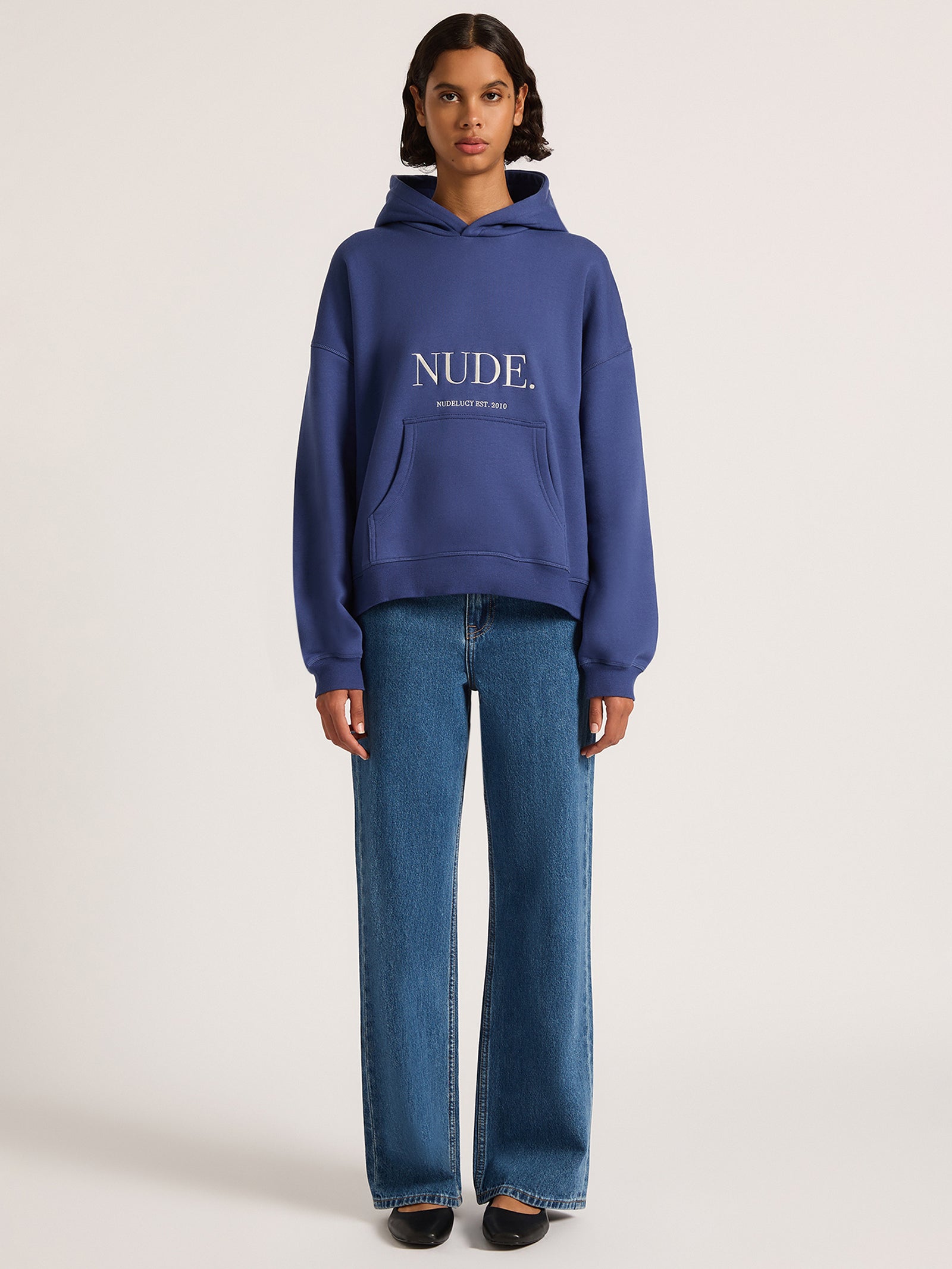 Nude. Hoodie