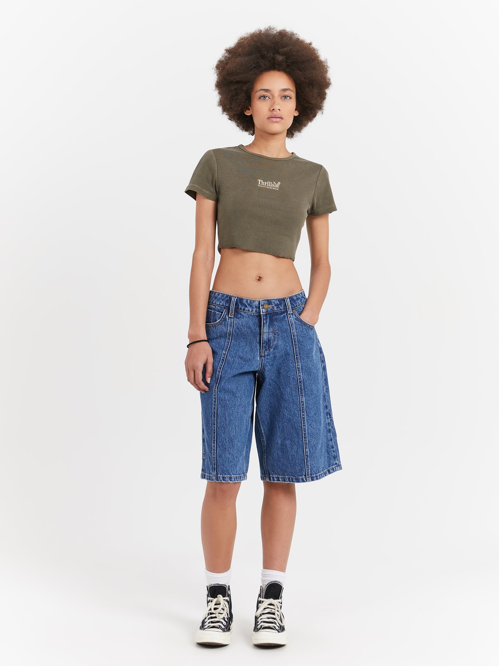 Charlie Shorts in Highway Blue