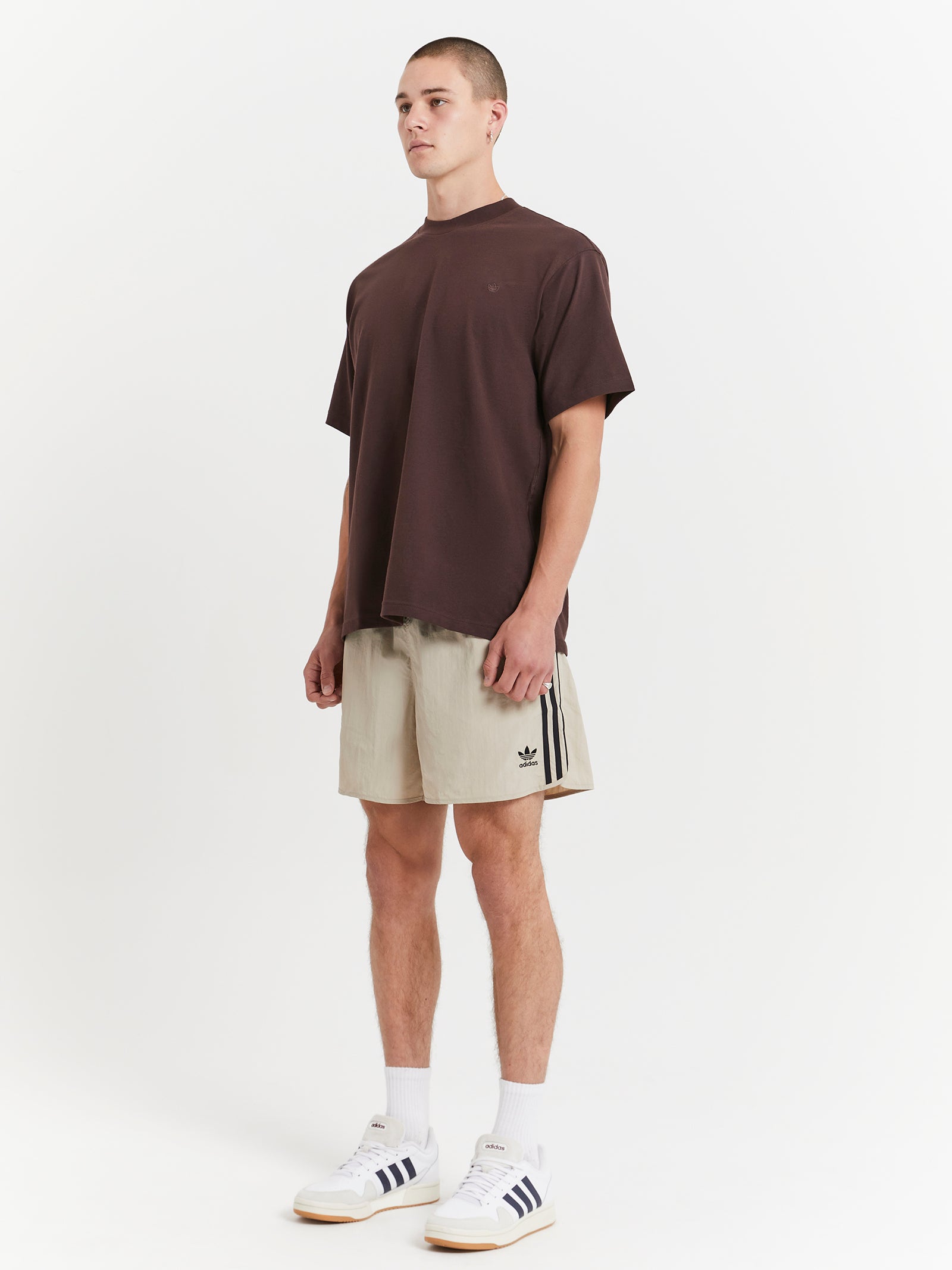 Adicolor Classics Sprinter Shorts in Wonder Beige