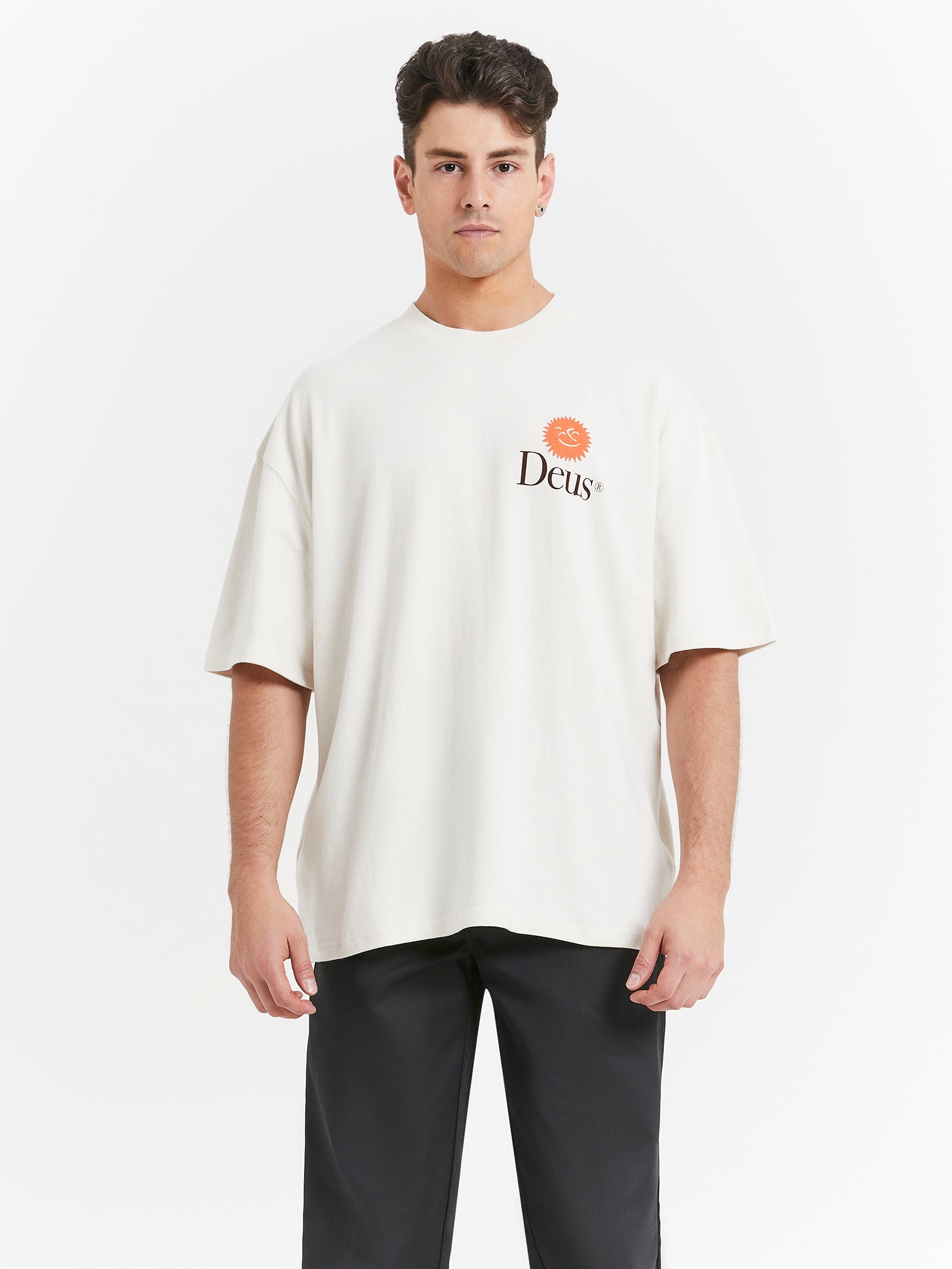 RA T-Shirt in Light Grey