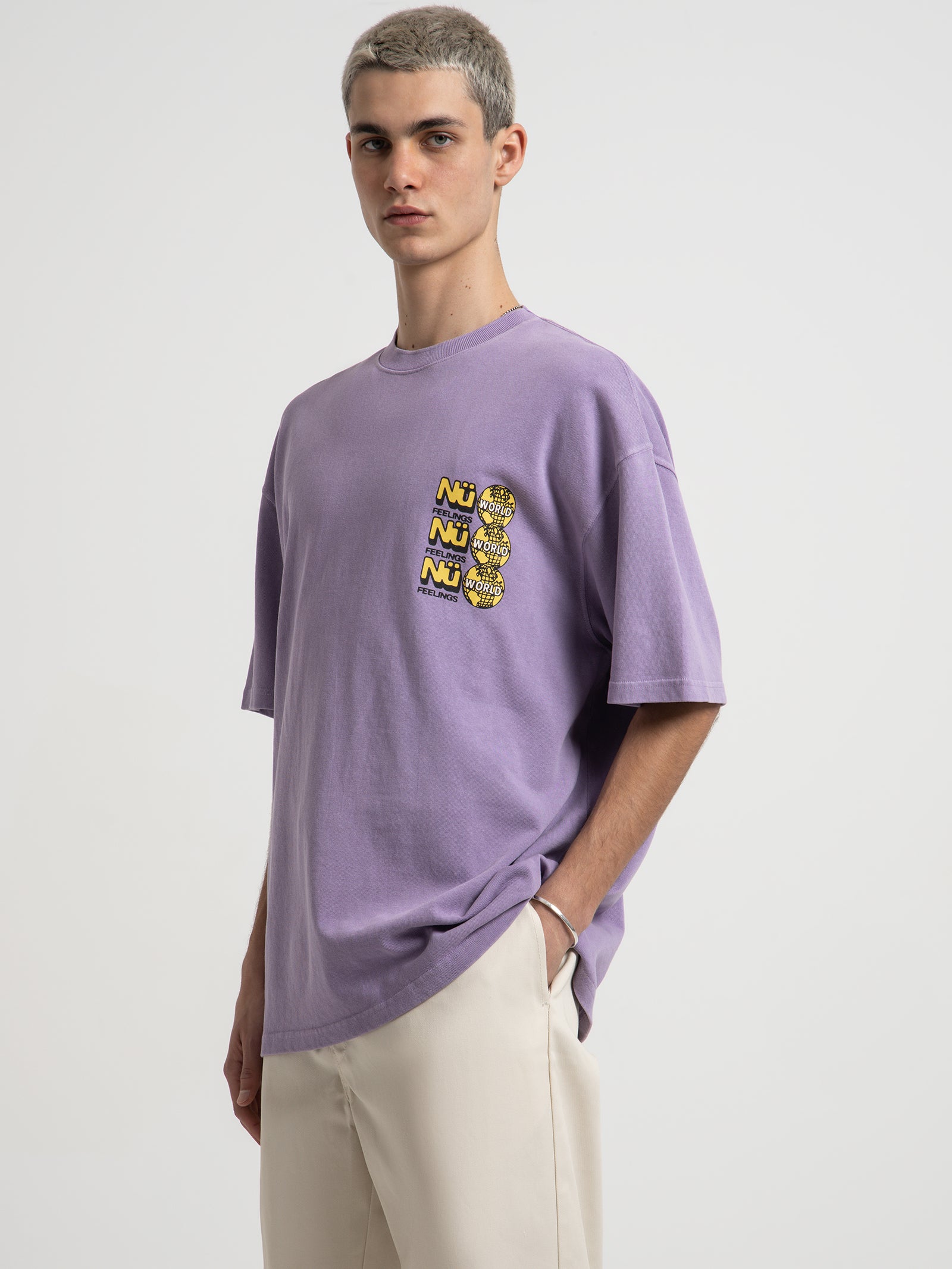 Logo Go T-Shirt in Lilac