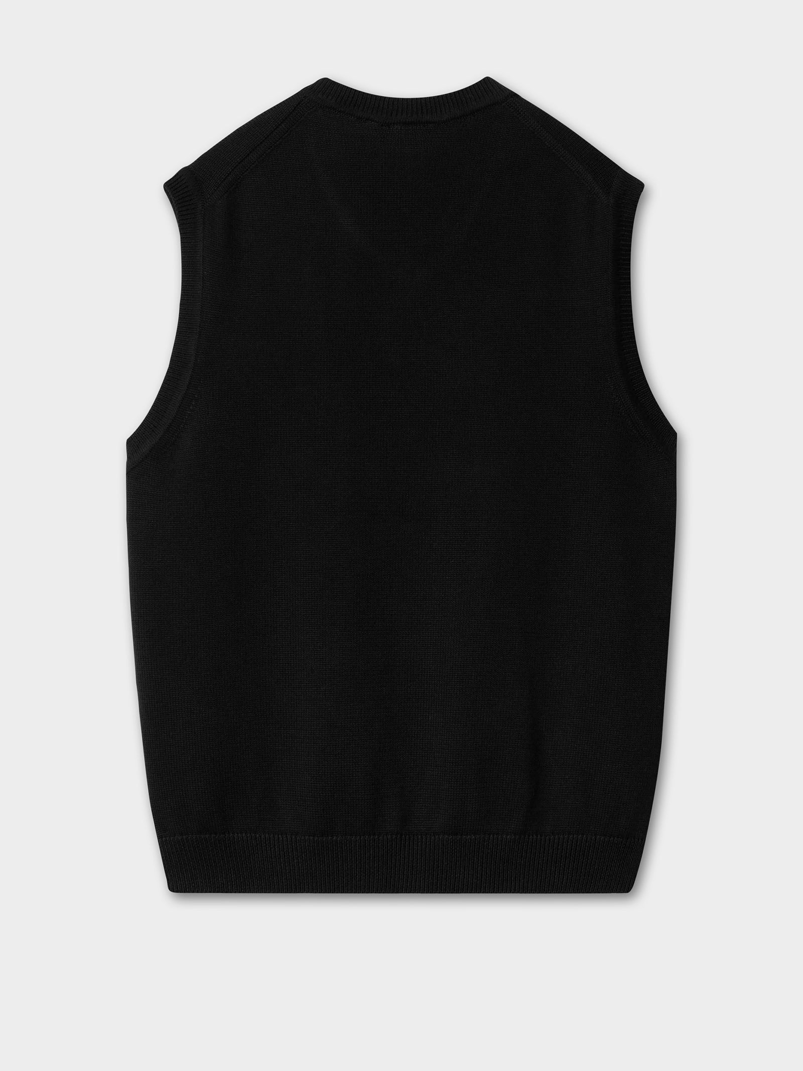 Carhartt Madison Vest Sweater - Black/Wax