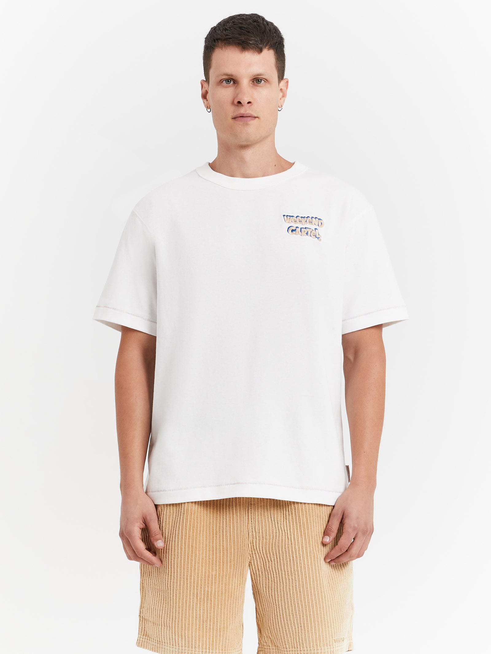 Blockbuster T-Shirt in Off White