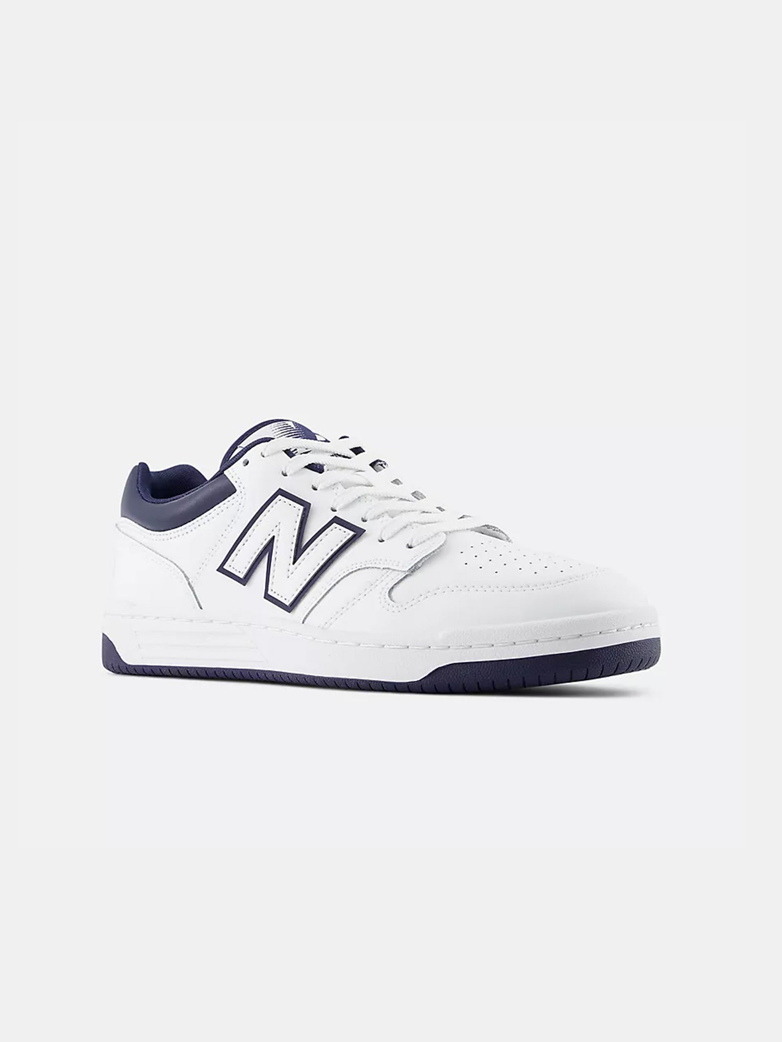 Unisex 480 Sneakers in White & Navy