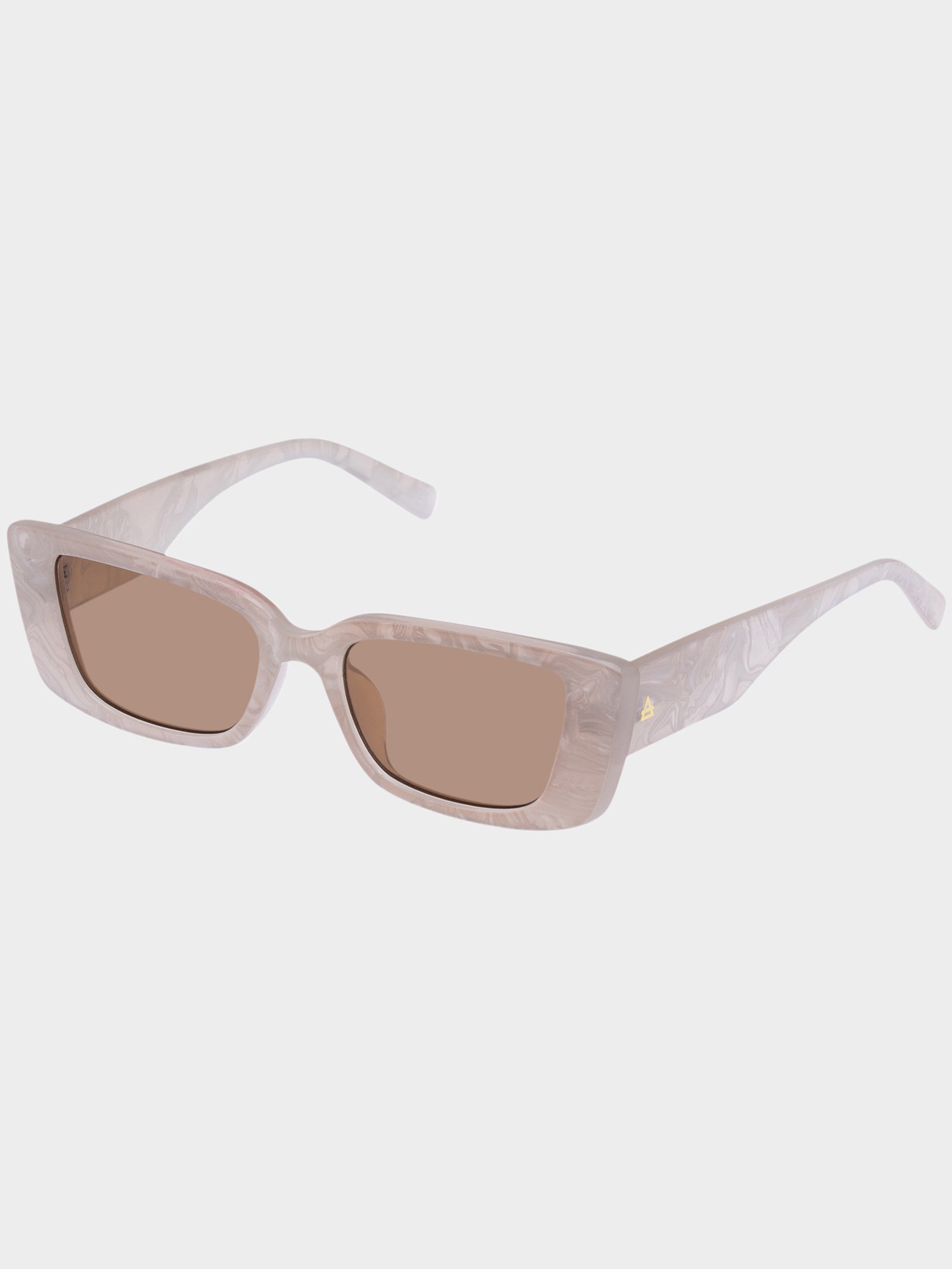 Novae Sunglasses in Linen Marble Tan Tint