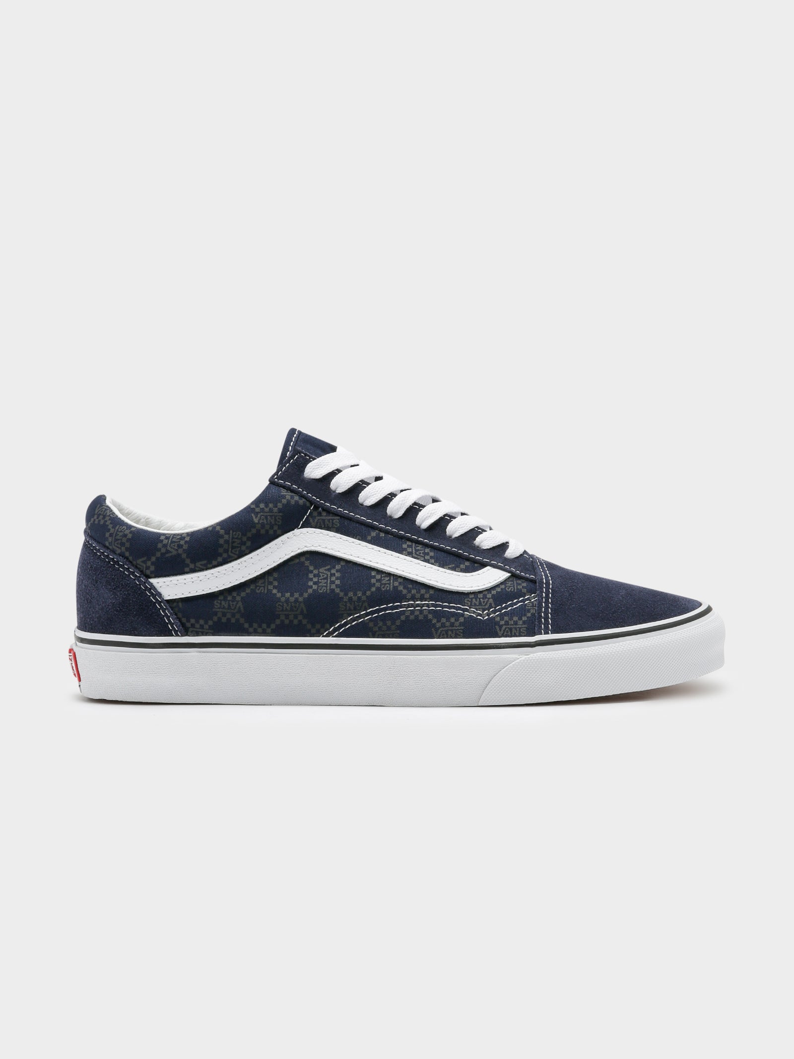 Unisex Old Skool Monogram Sneakers in Navy